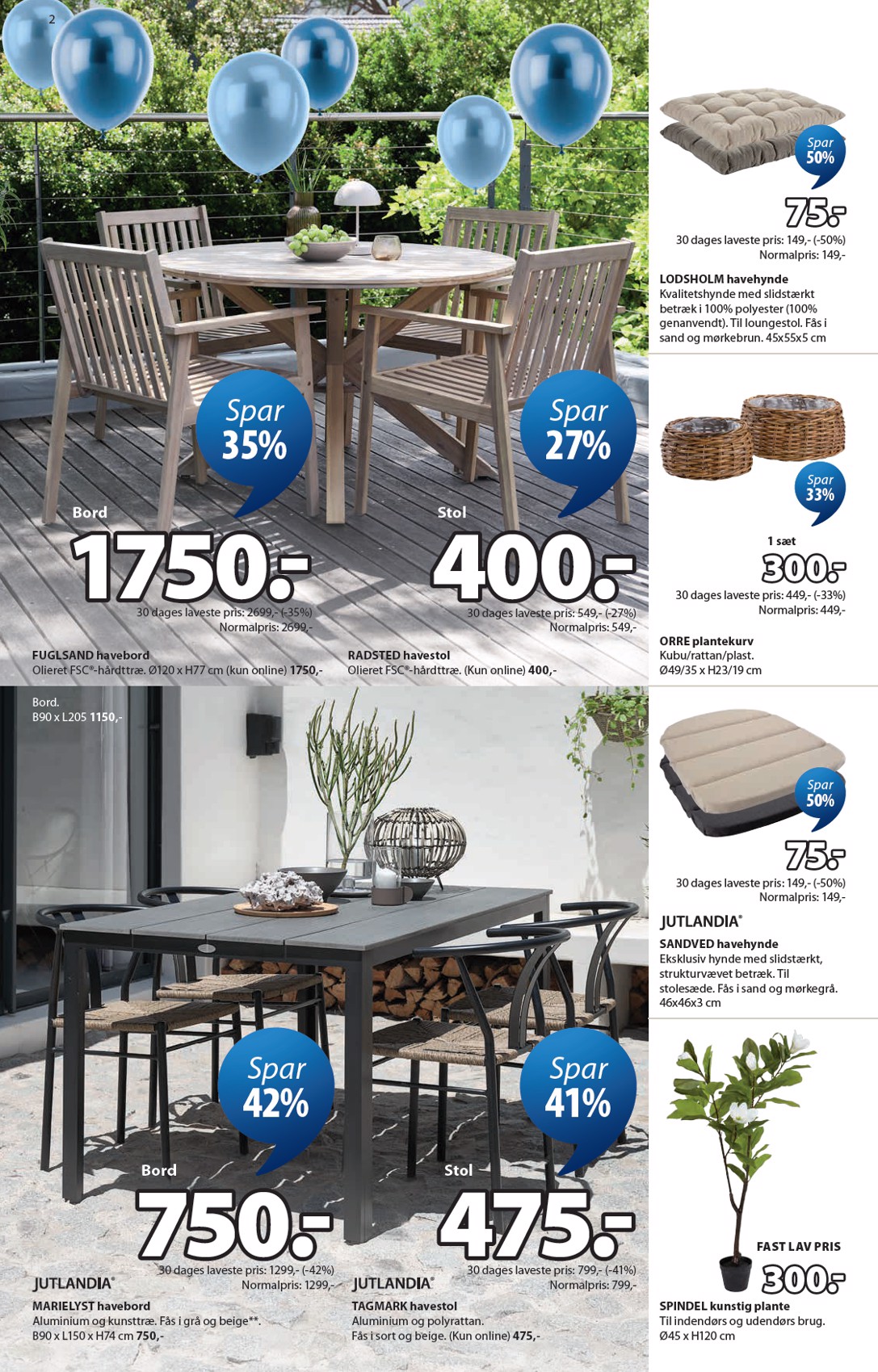 jysk - JYSK tilbudsavis gyldig fra 27.03.2026 til 09.04.2026 - page: 2