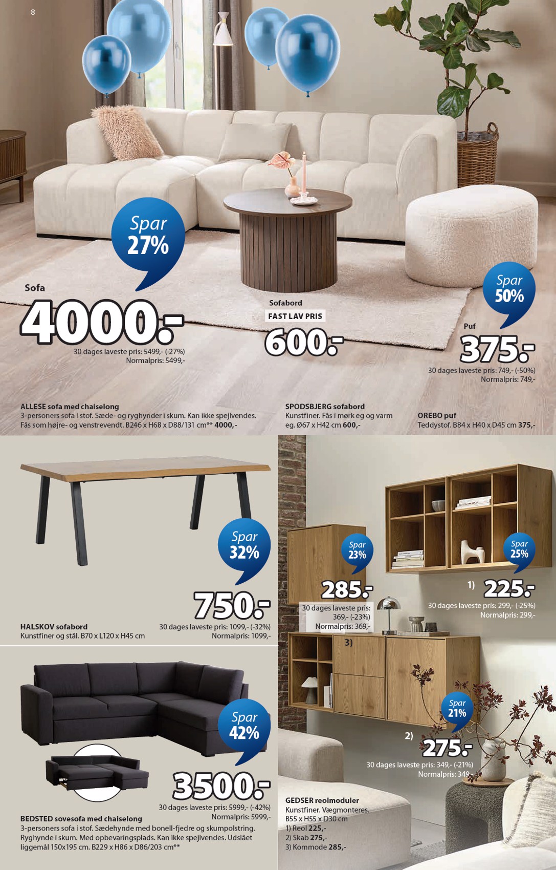 jysk - JYSK tilbudsavis gyldig fra 27.03.2026 til 09.04.2026 - page: 8