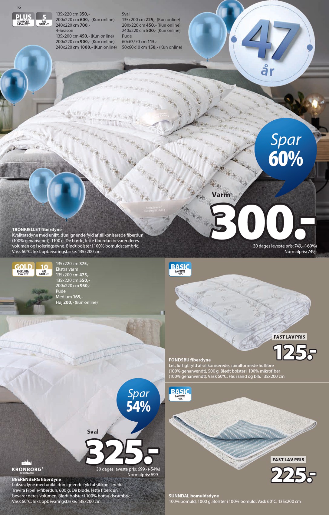 jysk - JYSK tilbudsavis gyldig fra 27.03.2026 til 09.04.2026 - page: 16
