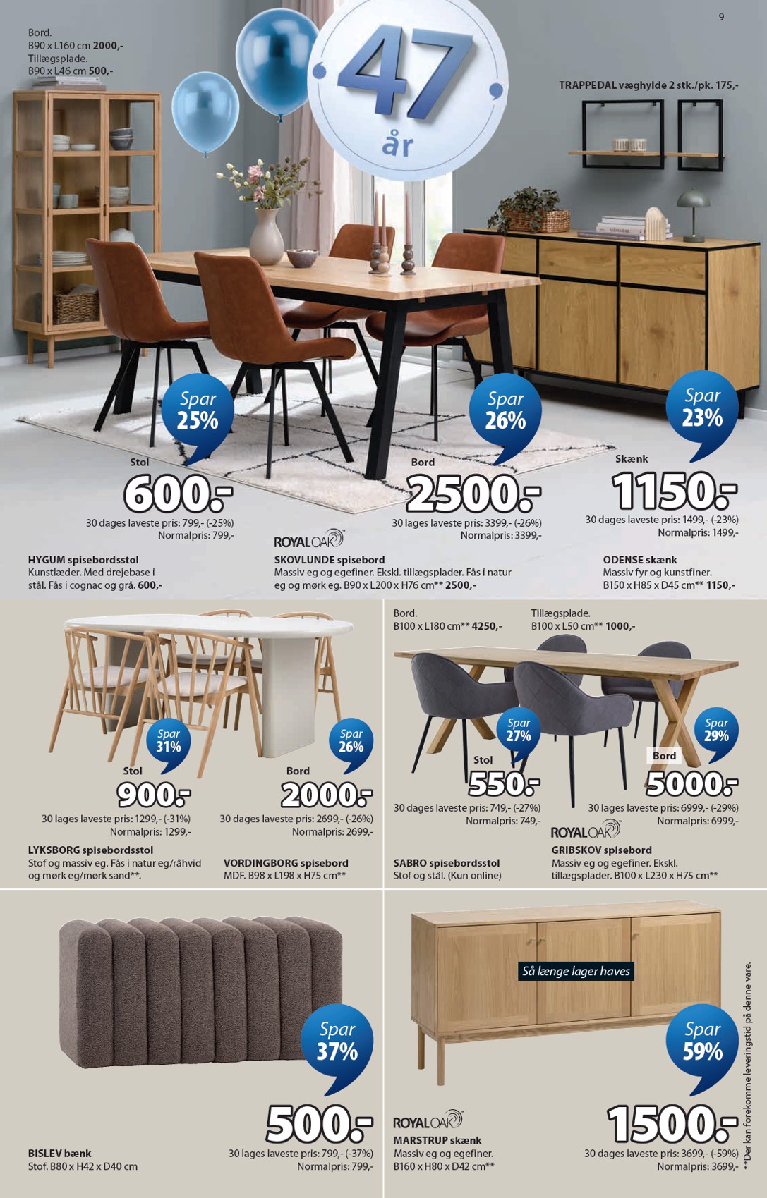 jysk - Aktuel JYSK katalog gyldig fra fredag 10.04.2026 til torsdag 23.04.2026 - page: 9