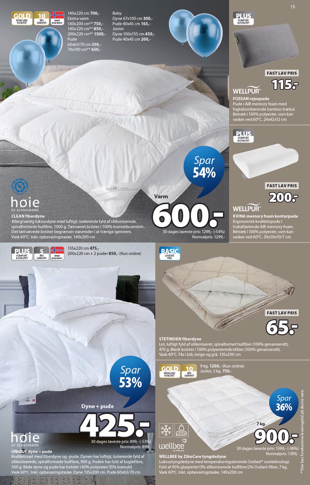jysk - Aktuel JYSK katalog gyldig fra fredag 10.04.2026 til torsdag 23.04.2026 - page: 15