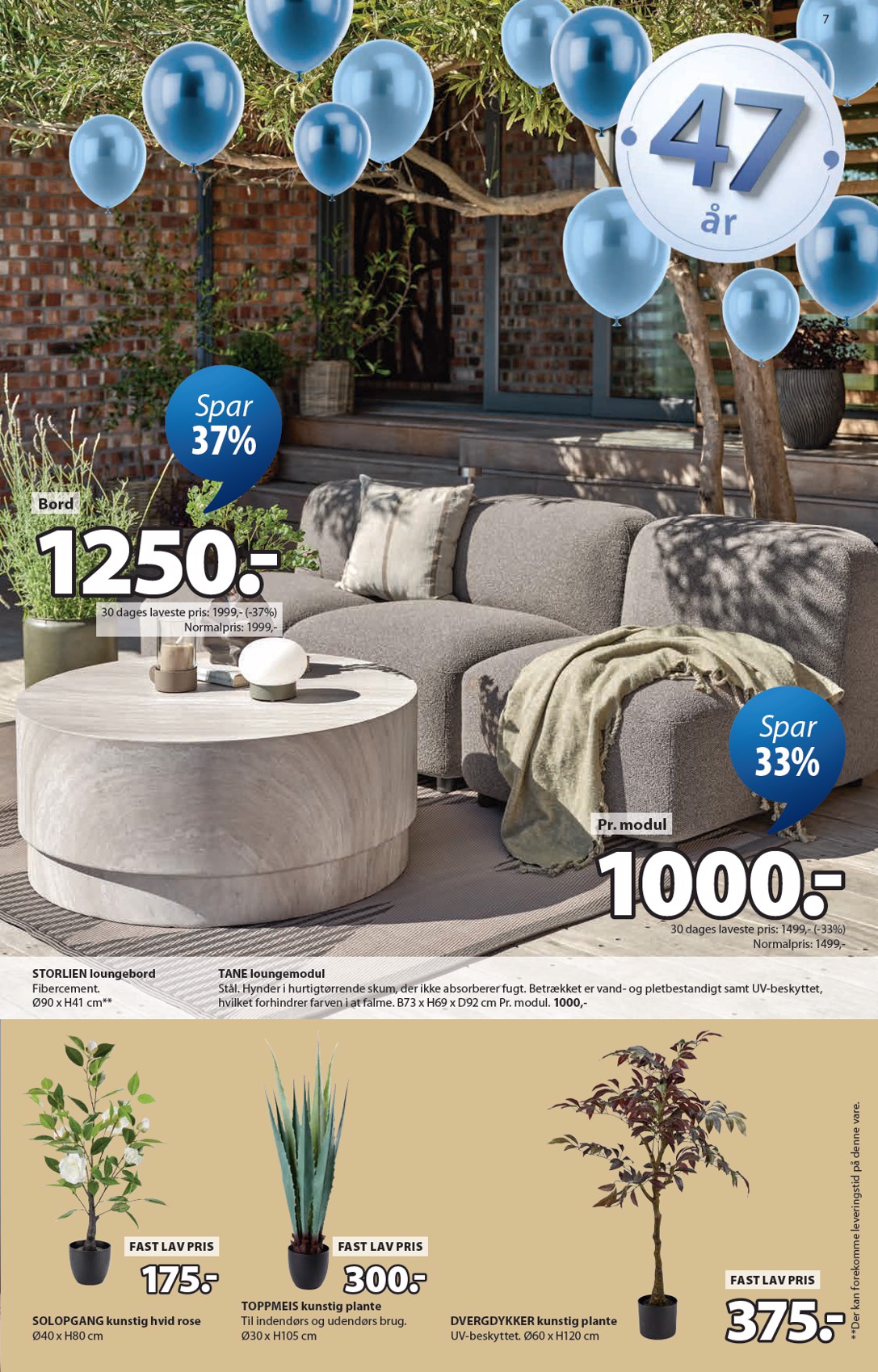 jysk - Aktuel JYSK katalog gyldig fra fredag 10.04.2026 til torsdag 23.04.2026 - page: 7