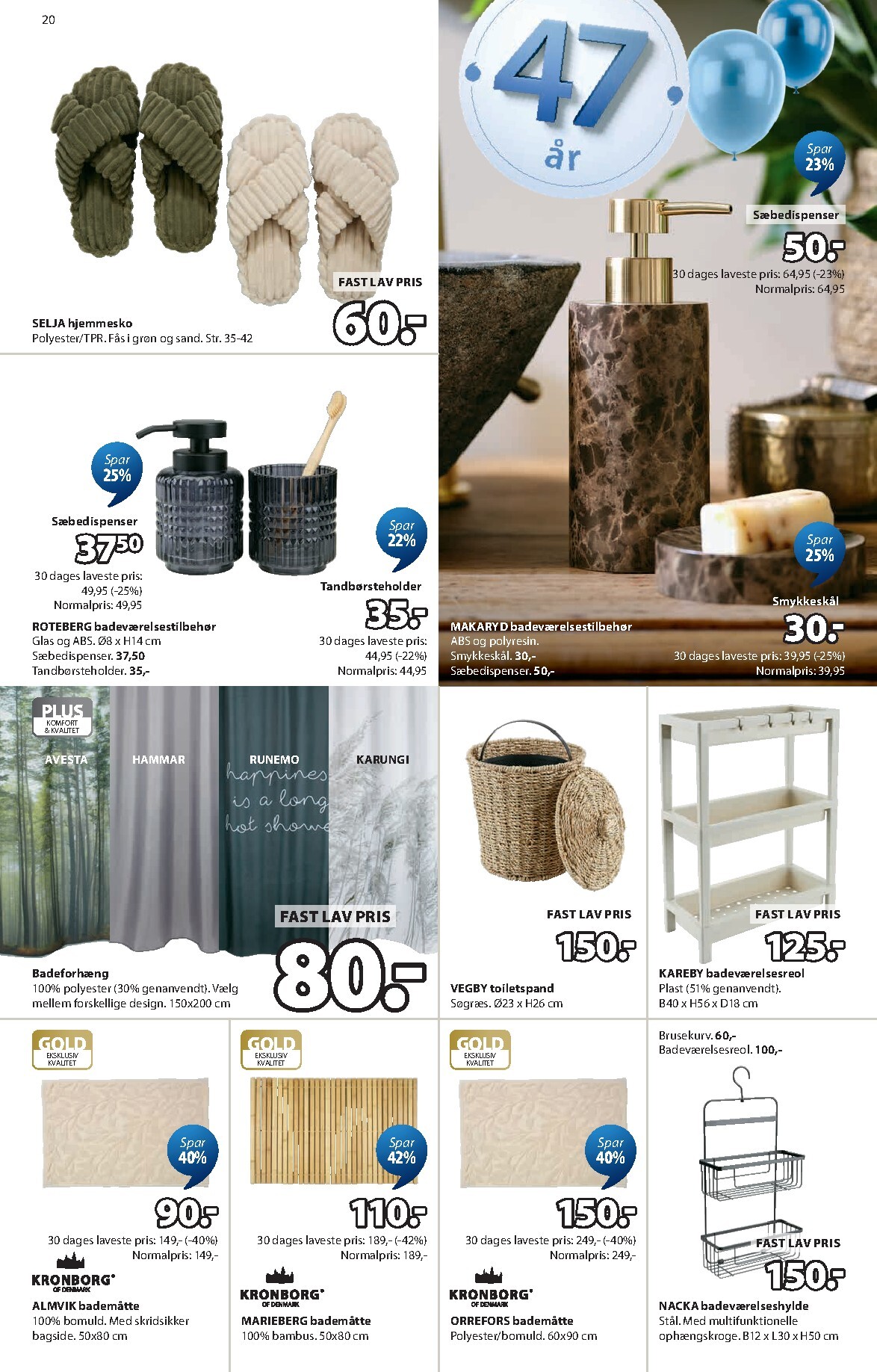 jysk - Aktuel JYSK katalog gyldig fra fredag 17.04.2026 til torsdag 30.04.2026 - page: 20