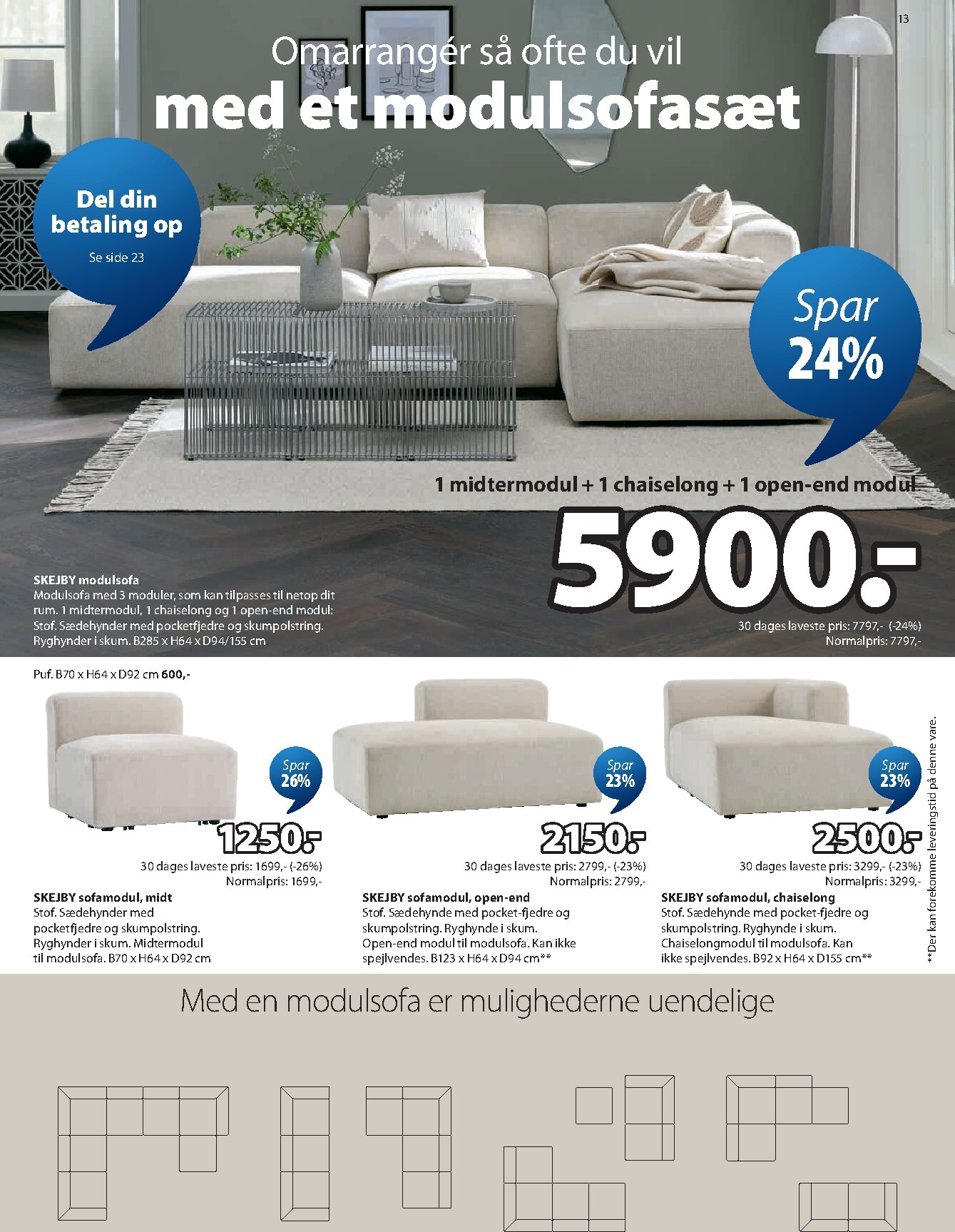 jysk - Aktuel JYSK katalog gyldig fra fredag 01.05.2026 til torsdag 14.05.2026 - page: 13