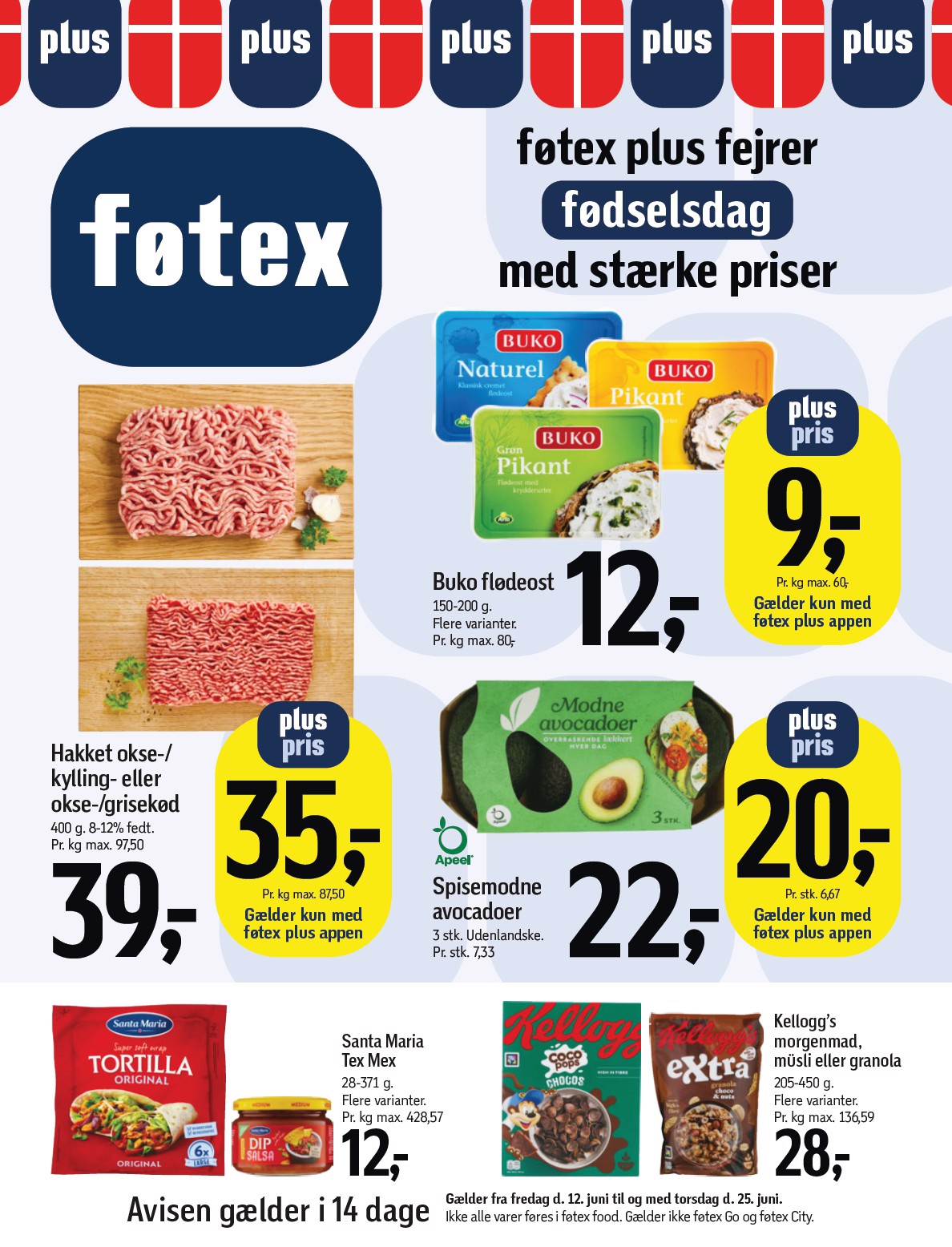 fotex - Føtex tilbudsavis for næste uge fra fredag, 12.06.2026 til torsdag, 25.06.2026