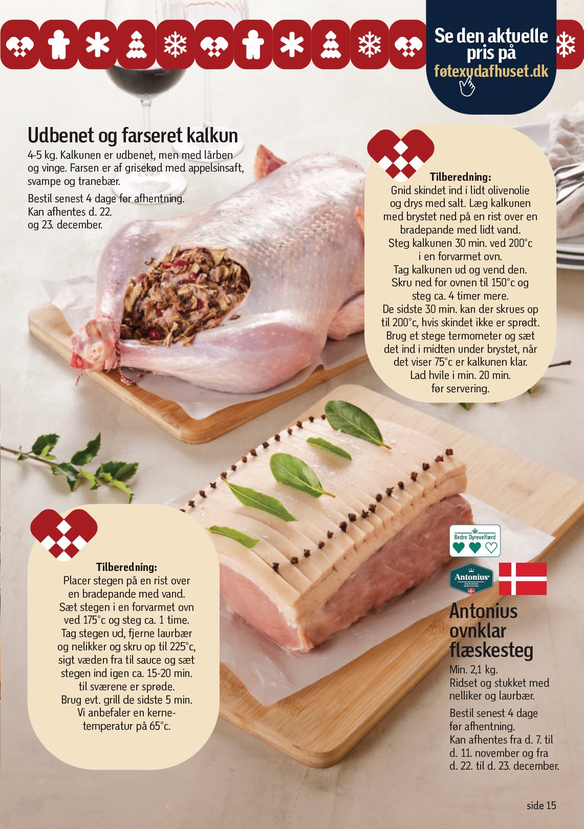 fotex - Føtex - Mad til festlige højtider tilbudsavis for næste uge fra fredag, 09.10.2026 til onsdag, 30.12.2026 - page: 15