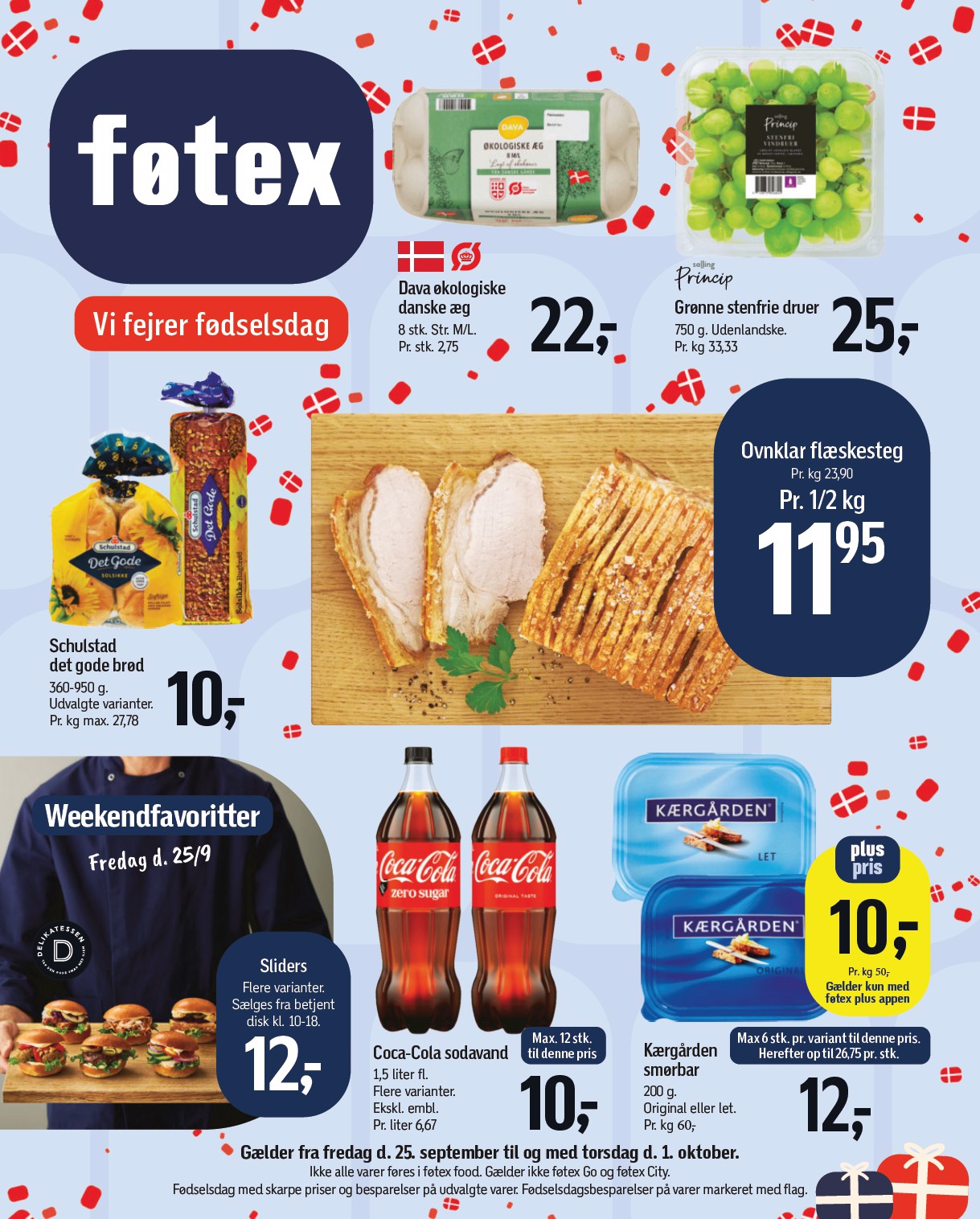 fotex - Føtex tilbudsavis for næste uge fra fredag, 25.09.2026 til torsdag, 01.10.2026 - page: 1