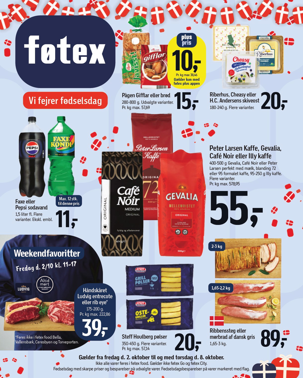 fotex - Føtex tilbudsavis for næste uge fra fredag, 02.10.2026 til torsdag, 08.10.2026