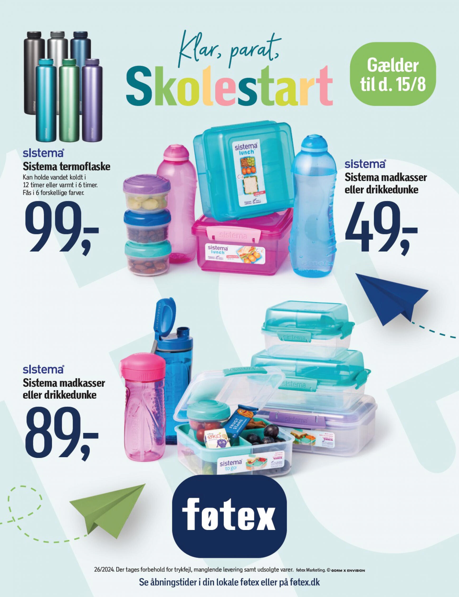 fotex - Føtex - Skolestarts katalog nuværende 21.06. tilbudsavis - 15.08. - page: 16