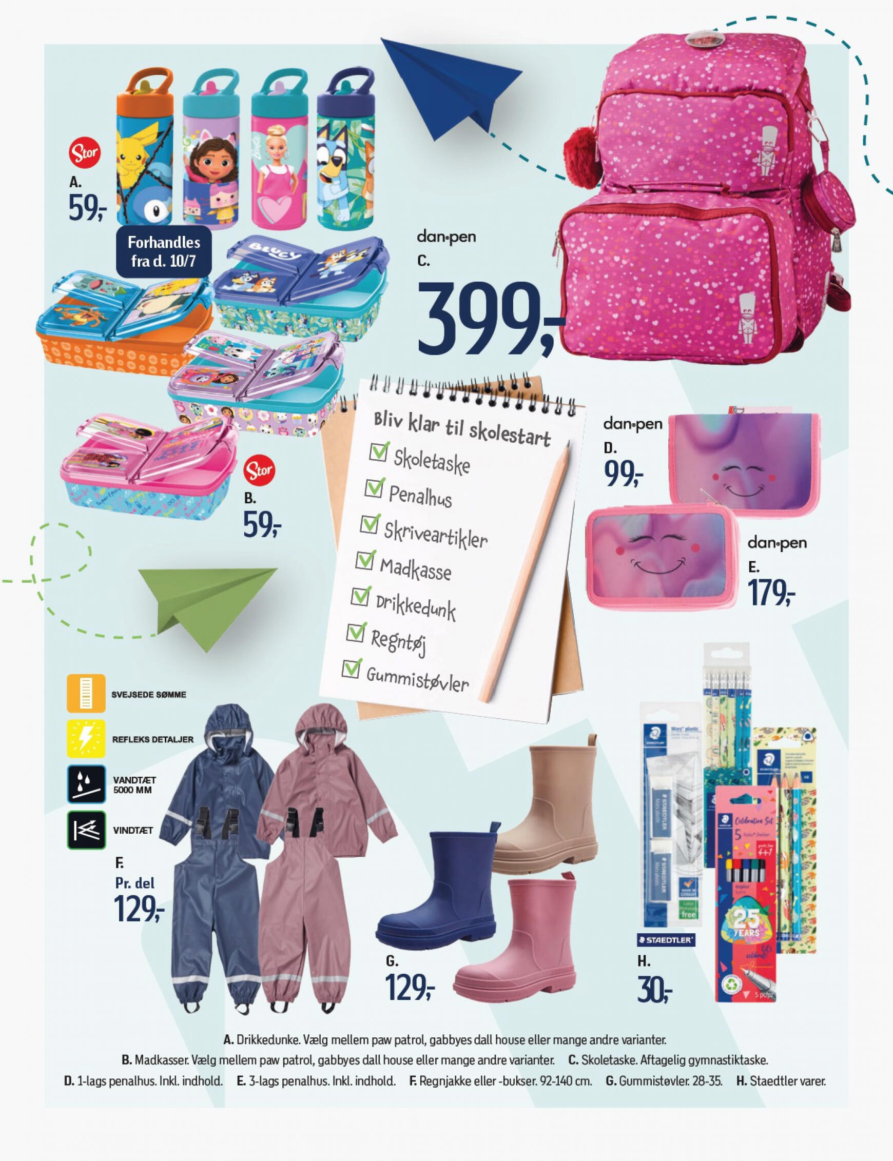 fotex - Føtex - Skolestarts katalog nuværende 21.06. tilbudsavis - 15.08. - page: 10