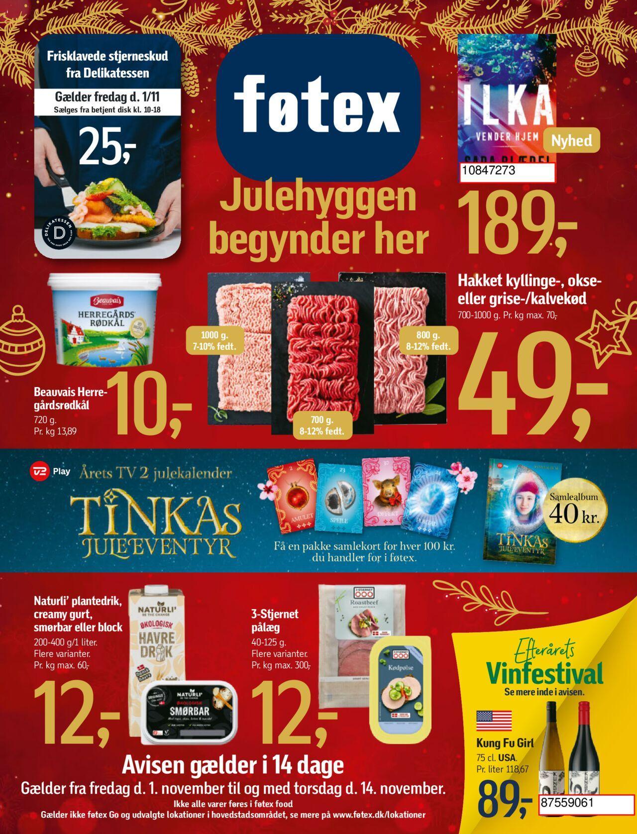 fotex - Føtex - Tilbudsavis 01/11/2024 - 14/11/2024