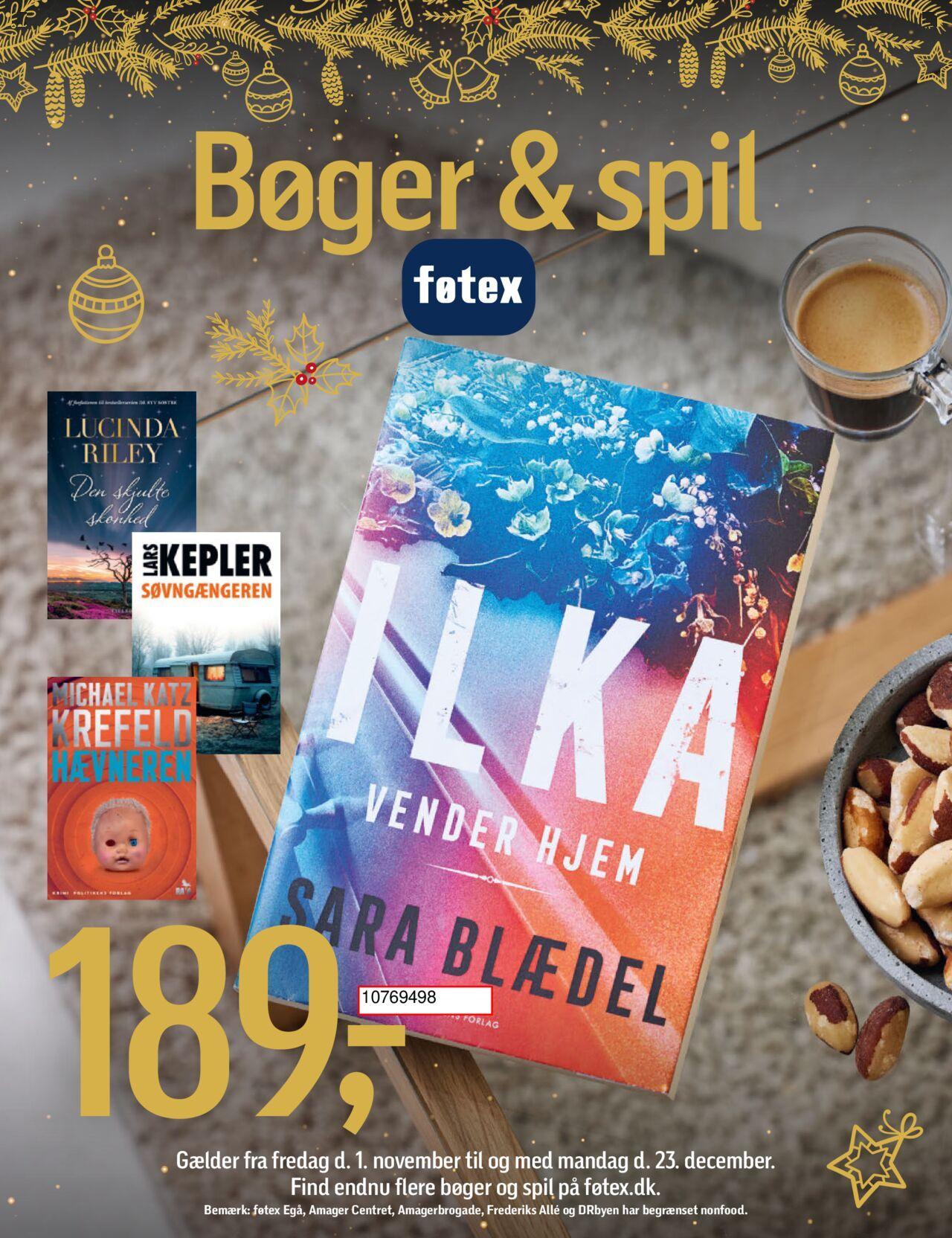 fotex - Føtex - Bøger og spil katalog 01/11/2024 - 23/12/2024