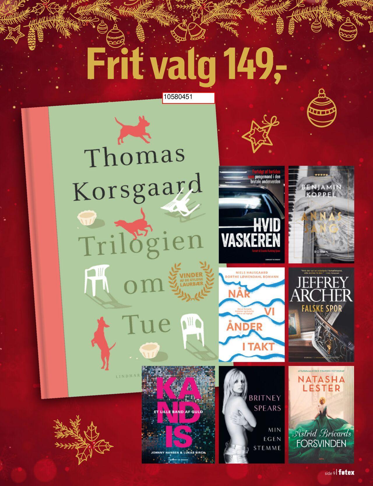 fotex - Føtex - Bøger og spil katalog 01/11/2024 - 23/12/2024 - page: 9