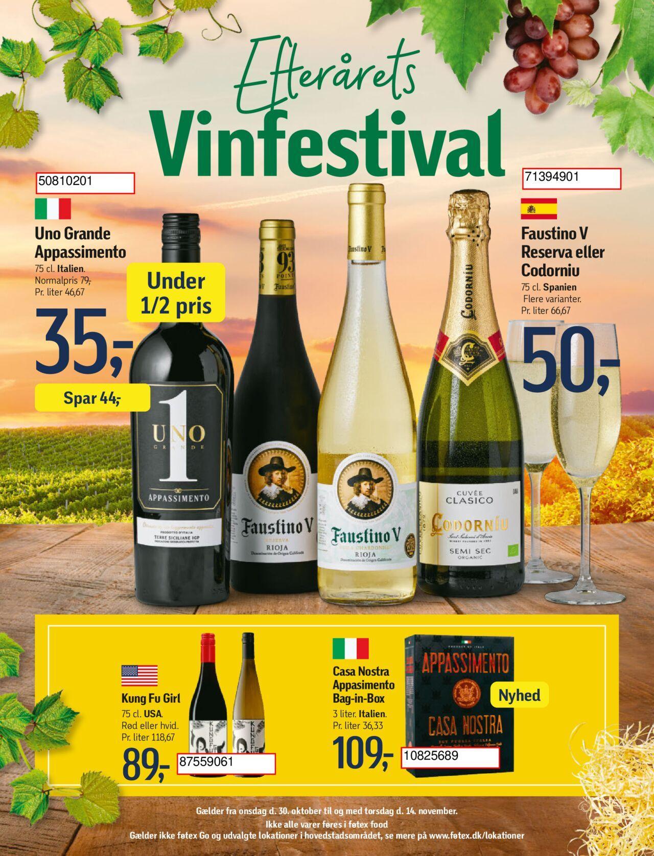 fotex - Føtex - Efterårets vinfestival katalog 30/10/2024 - 14/11/2024