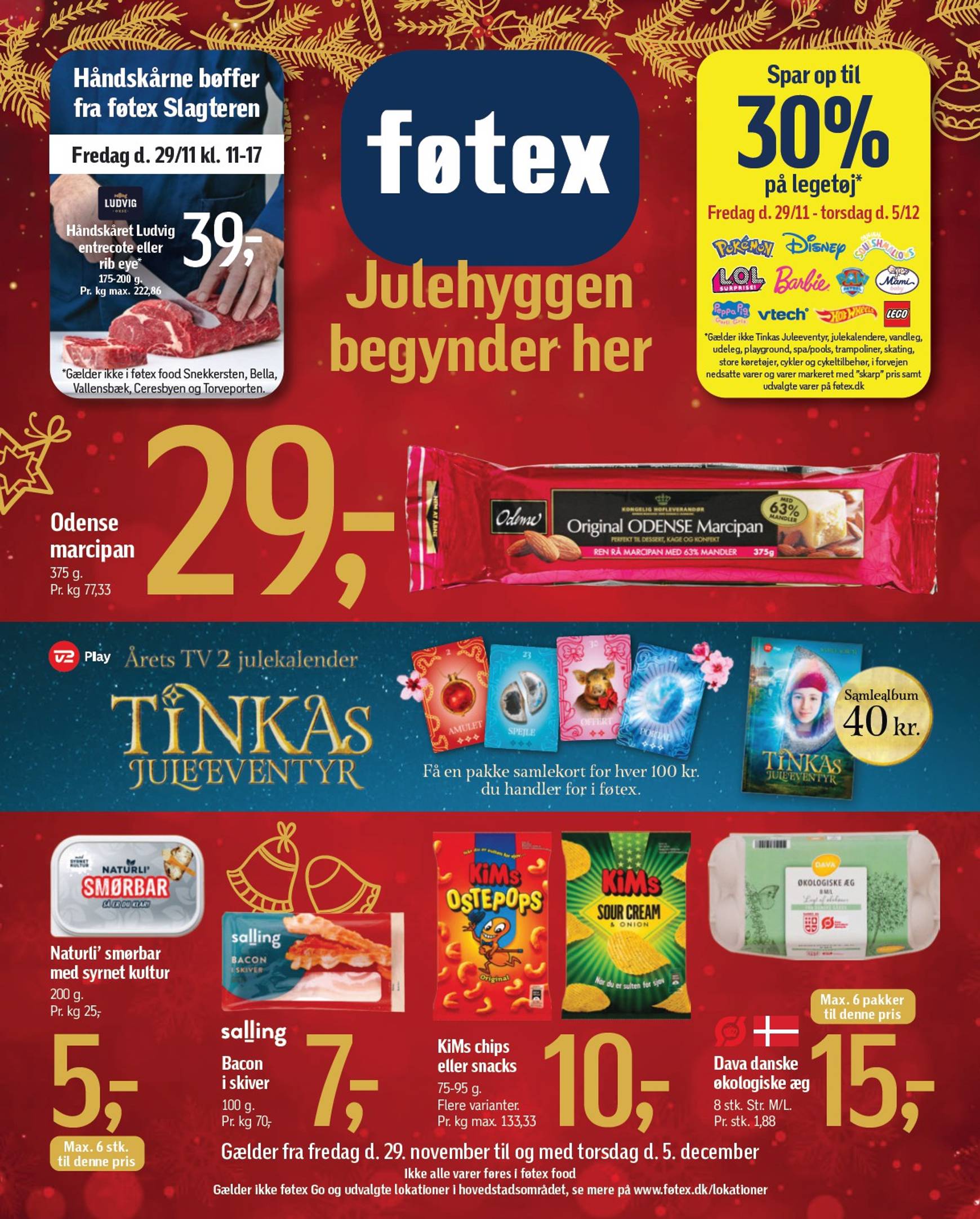 fotex - Føtex tilbudsavis gyldig fra 29.11. - 05.12.