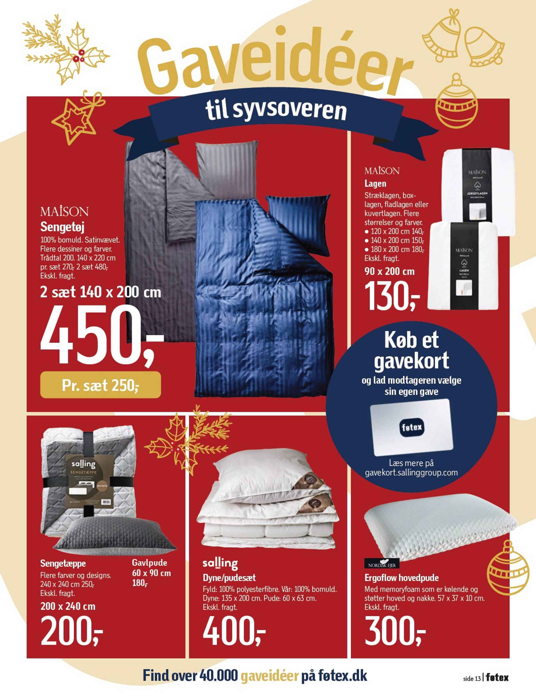 fotex - Føtex - Gaveidéer tilbudsavis gyldig fra 22.11. - 23.12. - page: 13