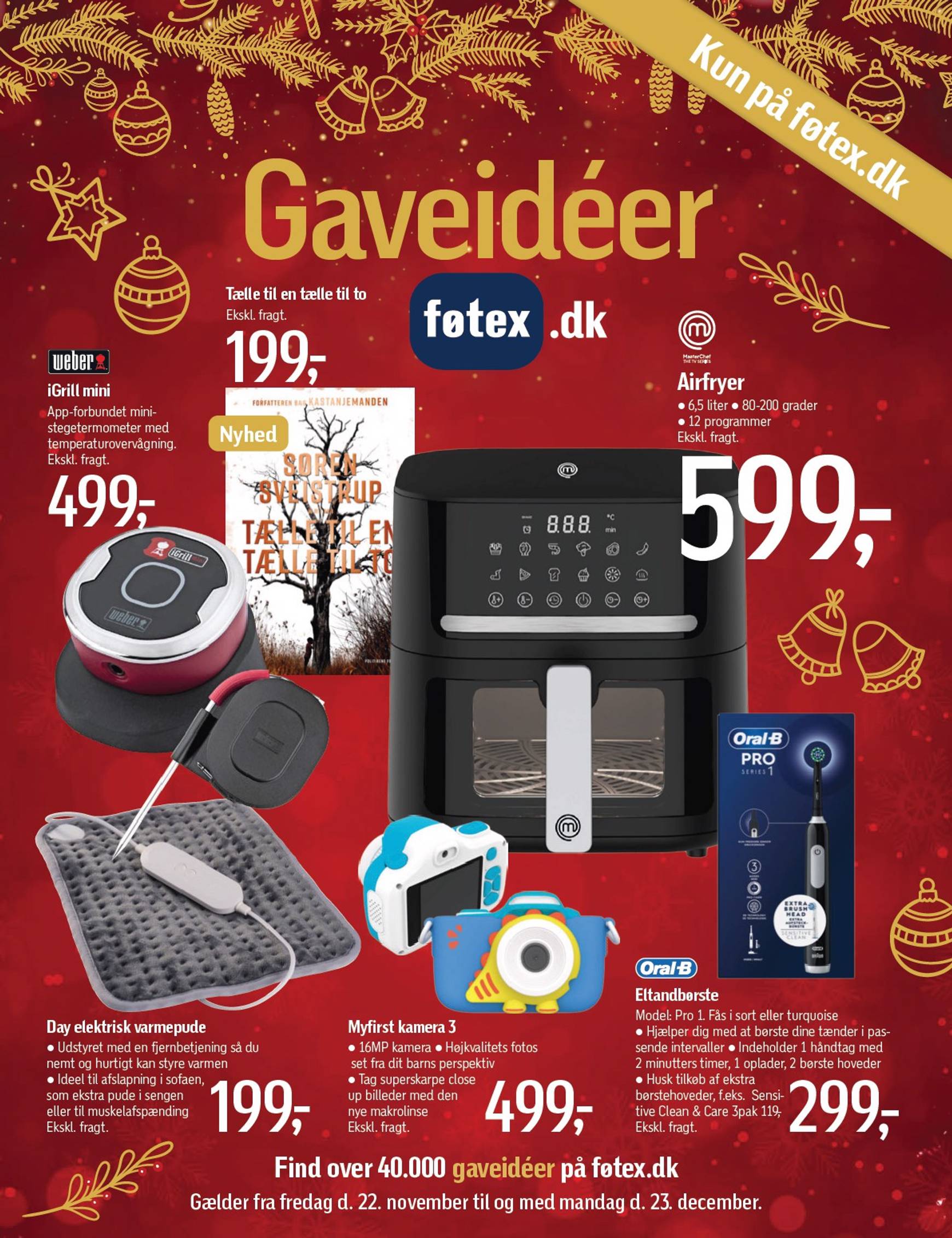 fotex - Føtex - Gaveidéer tilbudsavis gyldig fra 22.11. - 23.12.