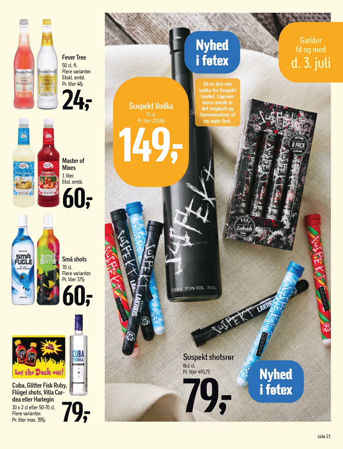 fotex - Føtex - Sommerens bedste flasker katalog tilbudsavis gyldig fra 30.05. - 03.07. - page: 21