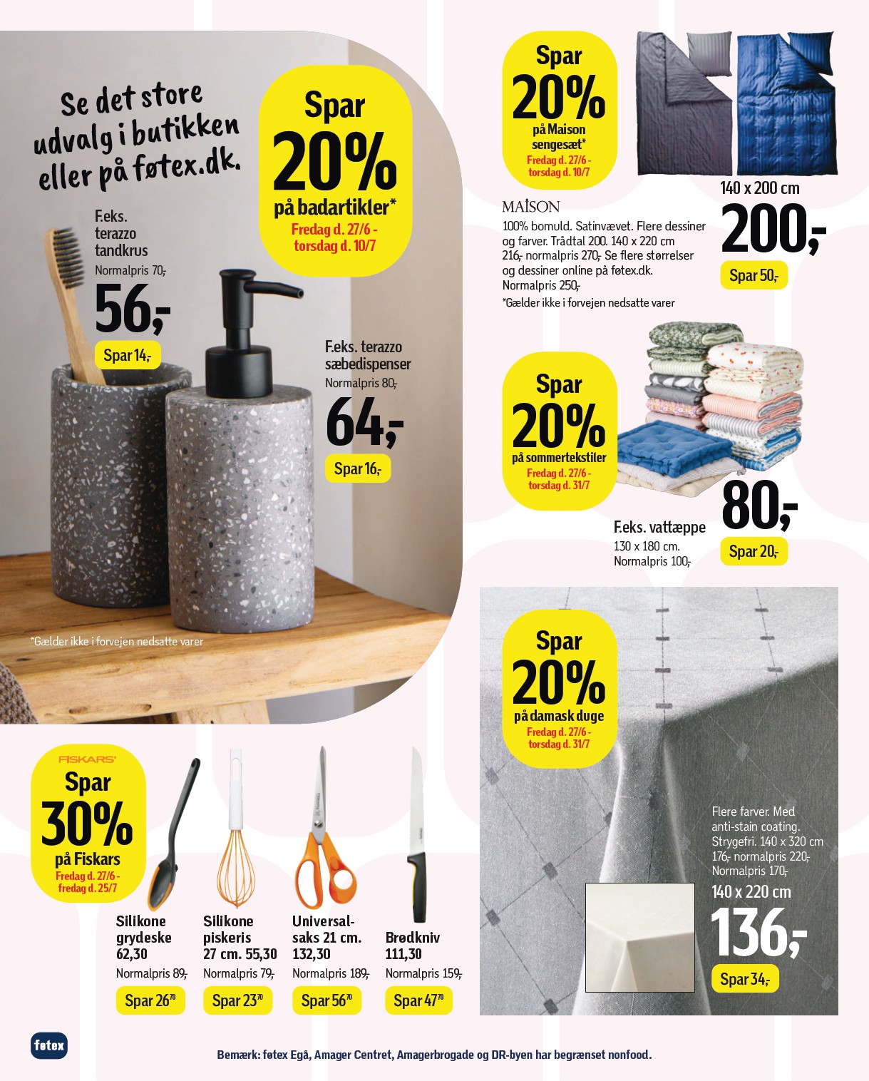 fotex - Føtex - Kommende avis tilbudsavis gyldig fra 27.06. til 31.07. - page: 64