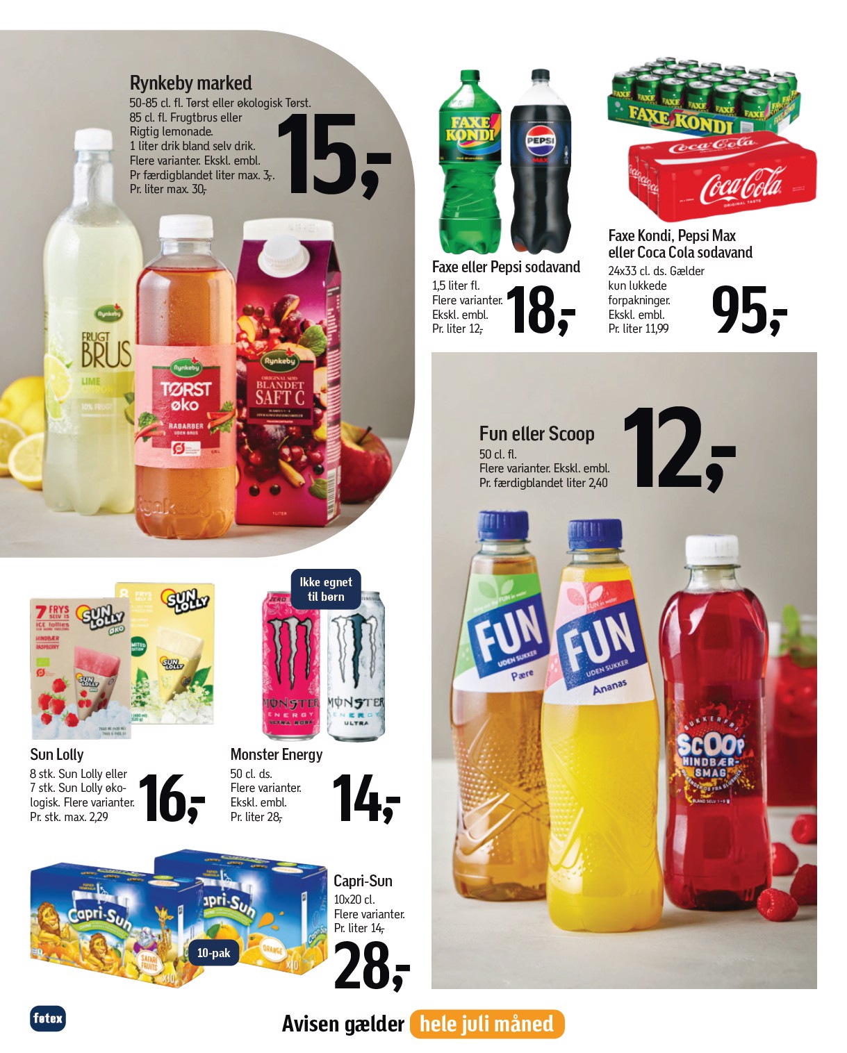 fotex - Føtex - Kommende avis tilbudsavis gyldig fra 27.06. til 31.07. - page: 38