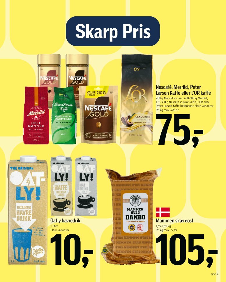 fotex - Føtex tilbudsavis gyldig fra 15.08. til 28.08. - page: 3 fotex - Føtex tilbudsavis gyldig fra 15.08. til 28.08. - page: 3