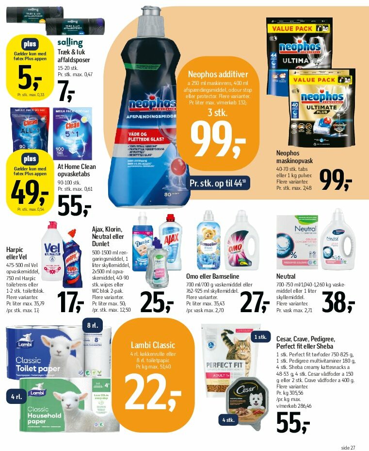 fotex - Føtex tilbudsavis gyldig fra 15.08. til 28.08. - page: 39 fotex - Føtex tilbudsavis gyldig fra 15.08. til 28.08. - page: 39