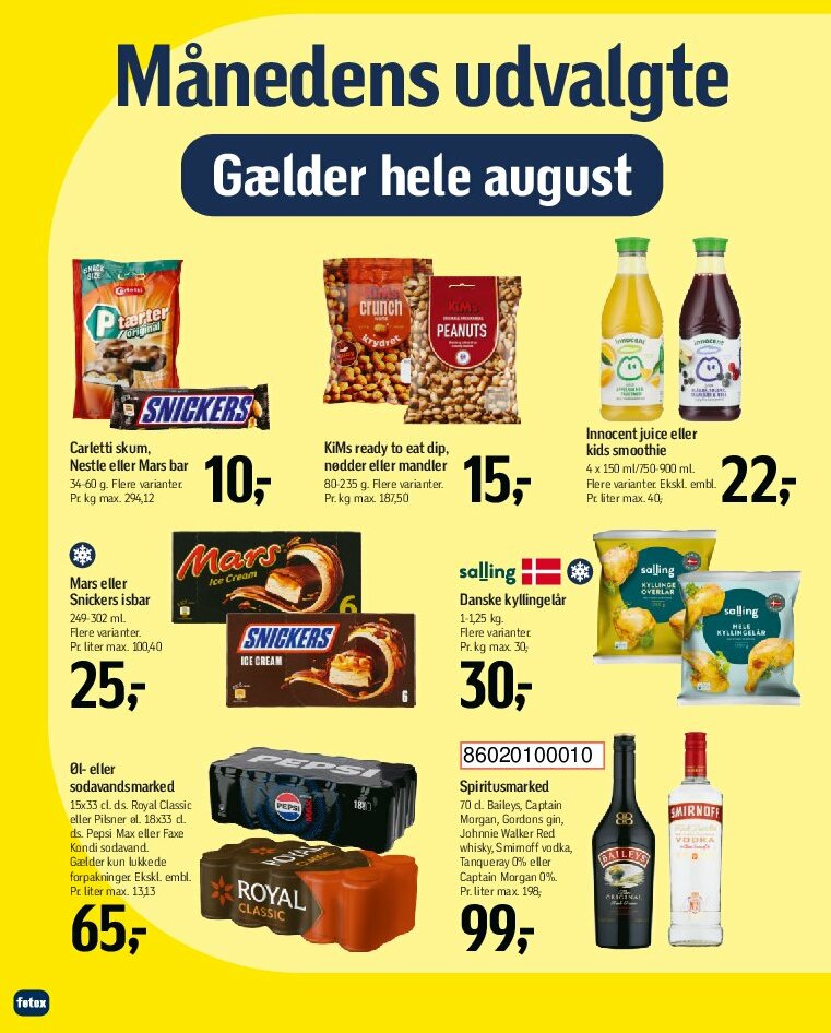 fotex - Føtex tilbudsavis gyldig fra 15.08. til 28.08. - page: 7 fotex - Føtex tilbudsavis gyldig fra 15.08. til 28.08. - page: 7