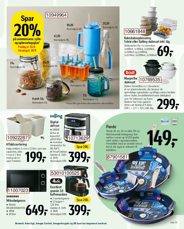 fotex - Føtex tilbudsavis gyldig fra 15.08. til 28.08. - page: 46 fotex - Føtex tilbudsavis gyldig fra 15.08. til 28.08. - page: 46
