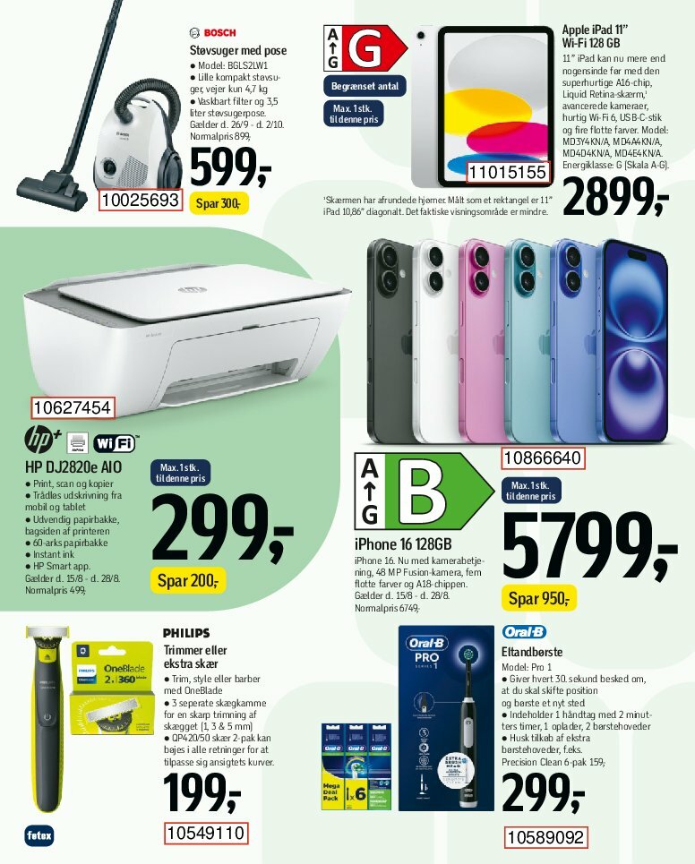 fotex - Føtex tilbudsavis gyldig fra 15.08. til 28.08. - page: 44 fotex - Føtex tilbudsavis gyldig fra 15.08. til 28.08. - page: 44