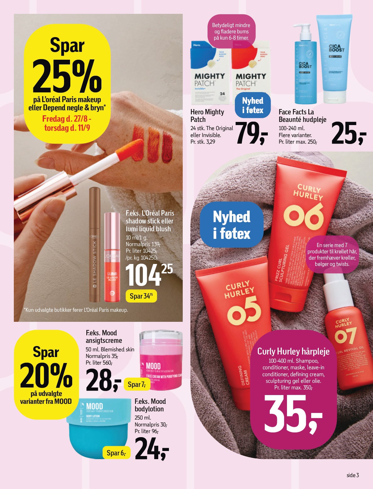 fotex - Føtex - Skønne dage katalog tilbudsavis gyldig fra 29.08. til 11.09. - page: 3