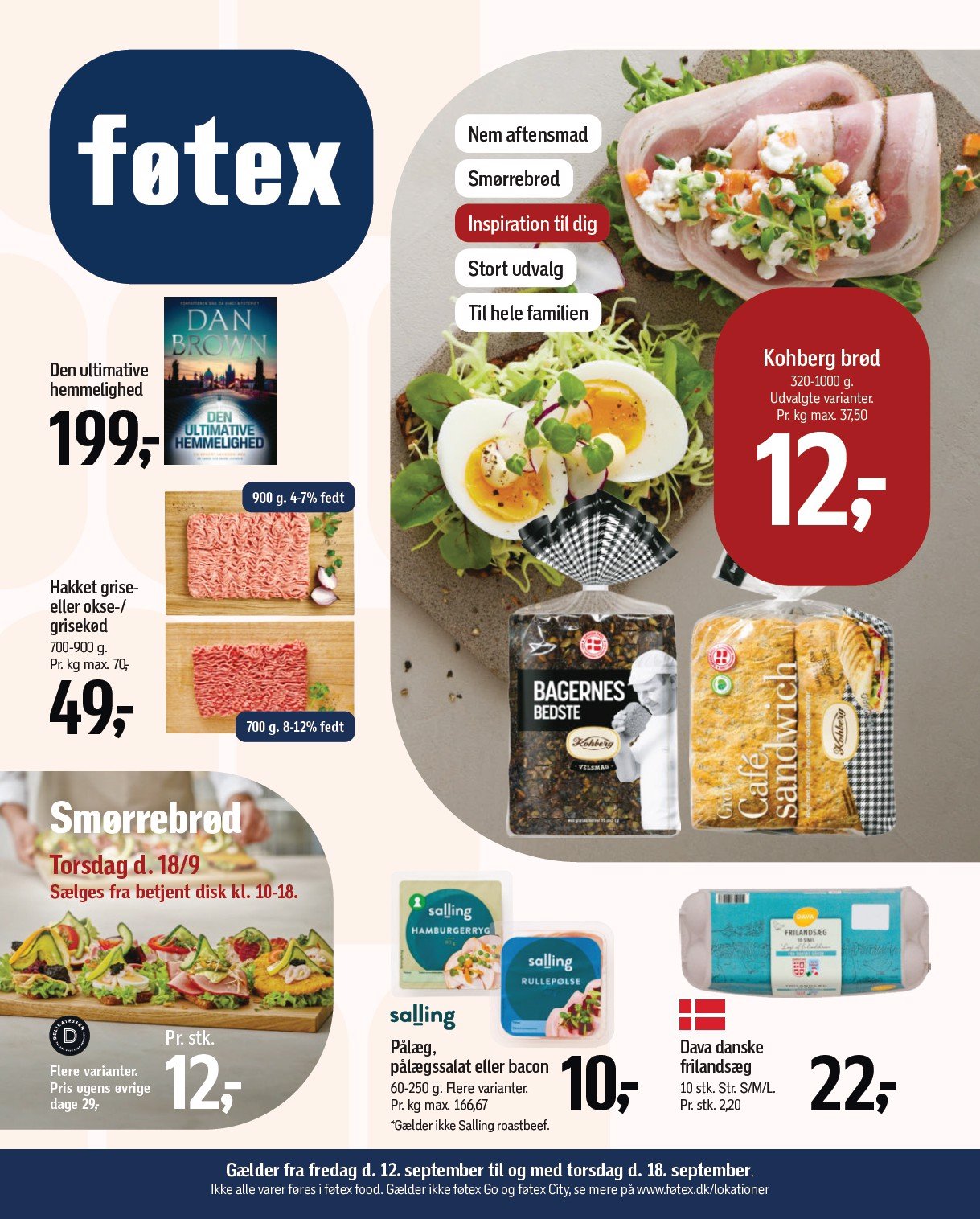 fotex - Føtex tilbudsavis gyldig fra 12.09. til 18.09.