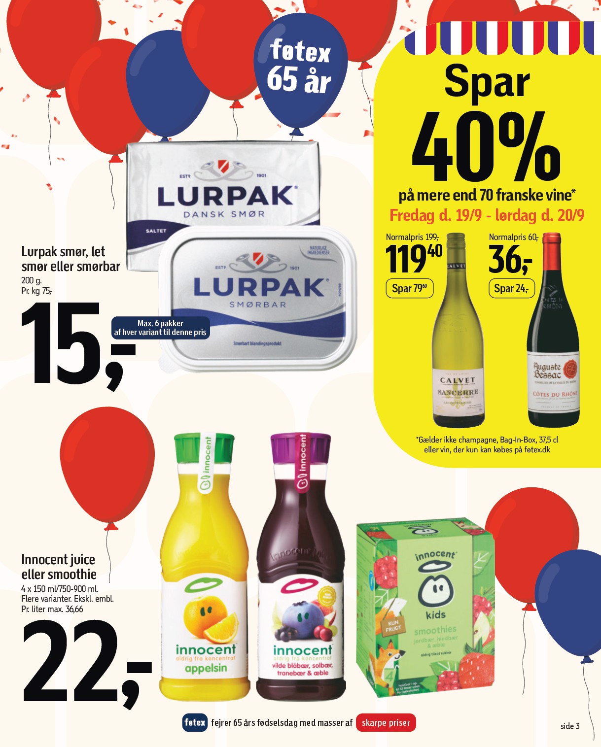 fotex - Føtex tilbudsavis gyldig fra 19.09. til 25.09. - page: 3