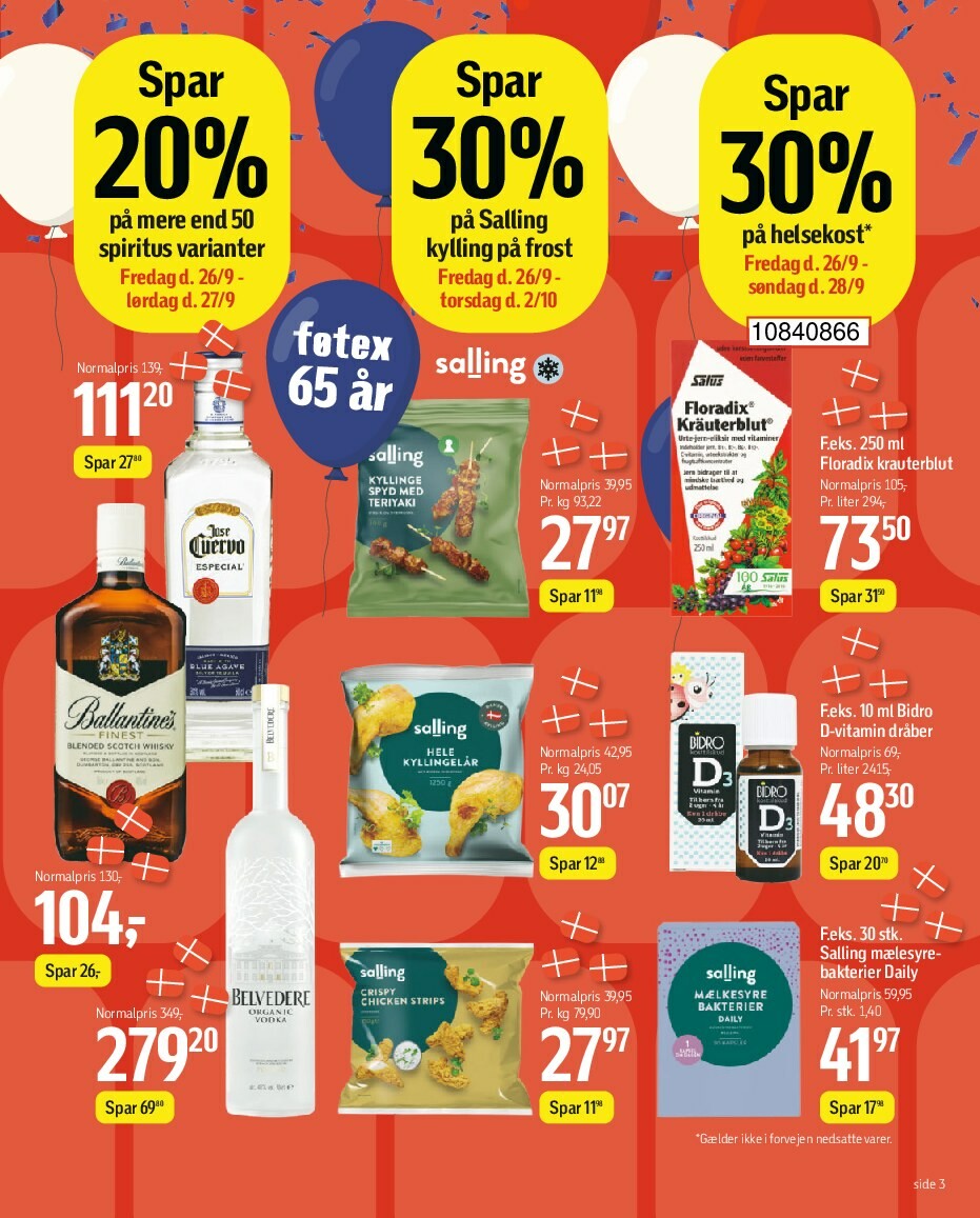fotex - Føtex tilbudsavis gyldig fra 26.09. til 02.10. - page: 3