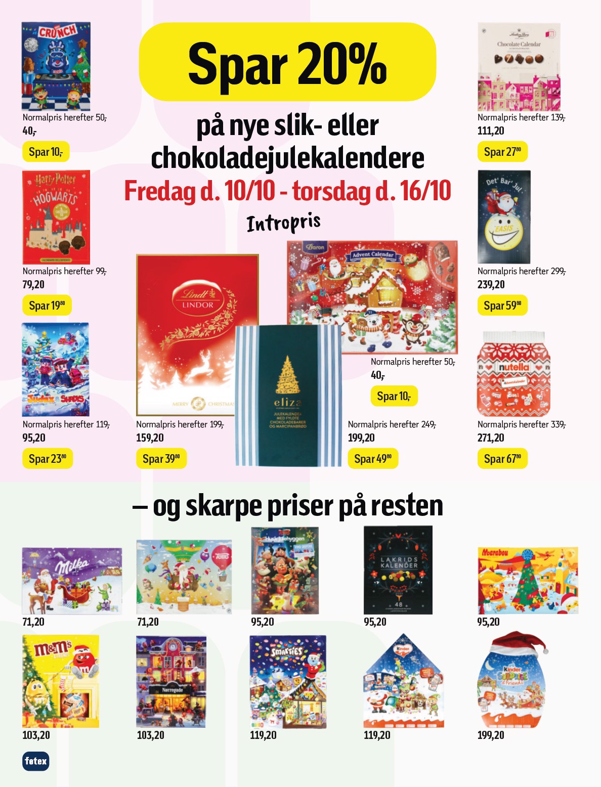 fotex - Føtex tilbudsavis gyldig fra 10.10. til 16.10. - page: 20