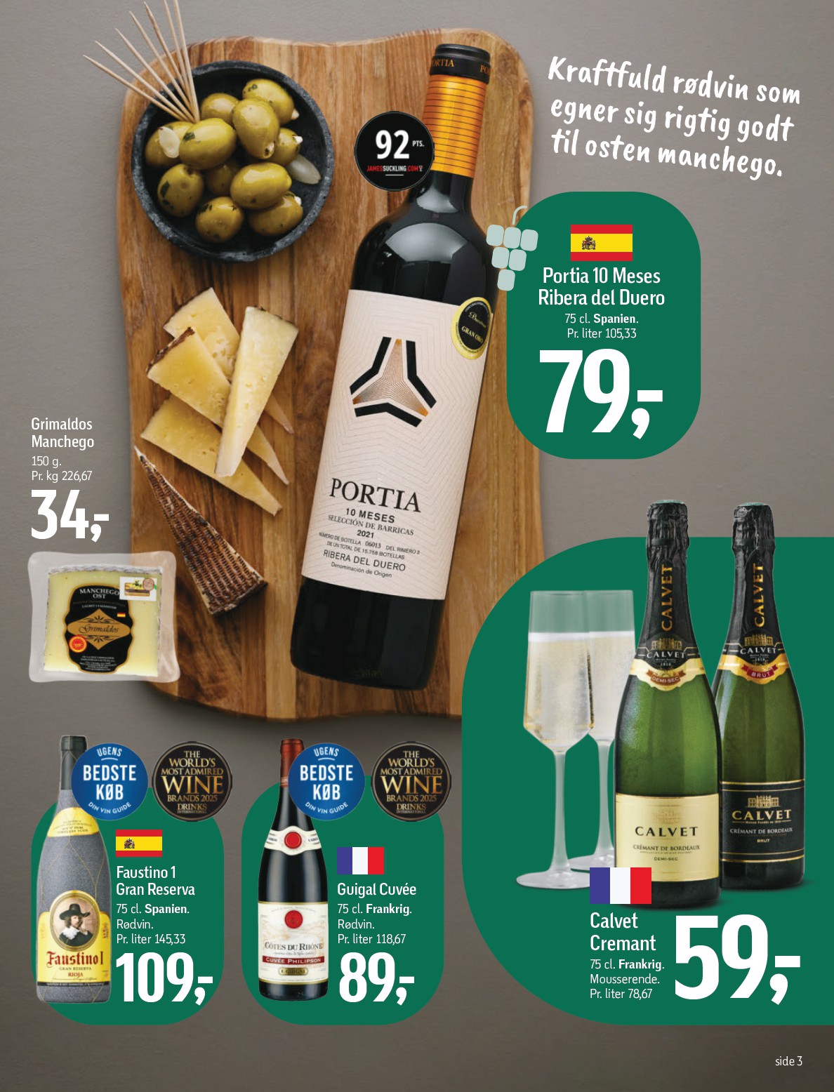 fotex - Føtex - Efterårets bedste flasker tilbudsavis gyldig fra 31.10. til 13.11. - page: 3