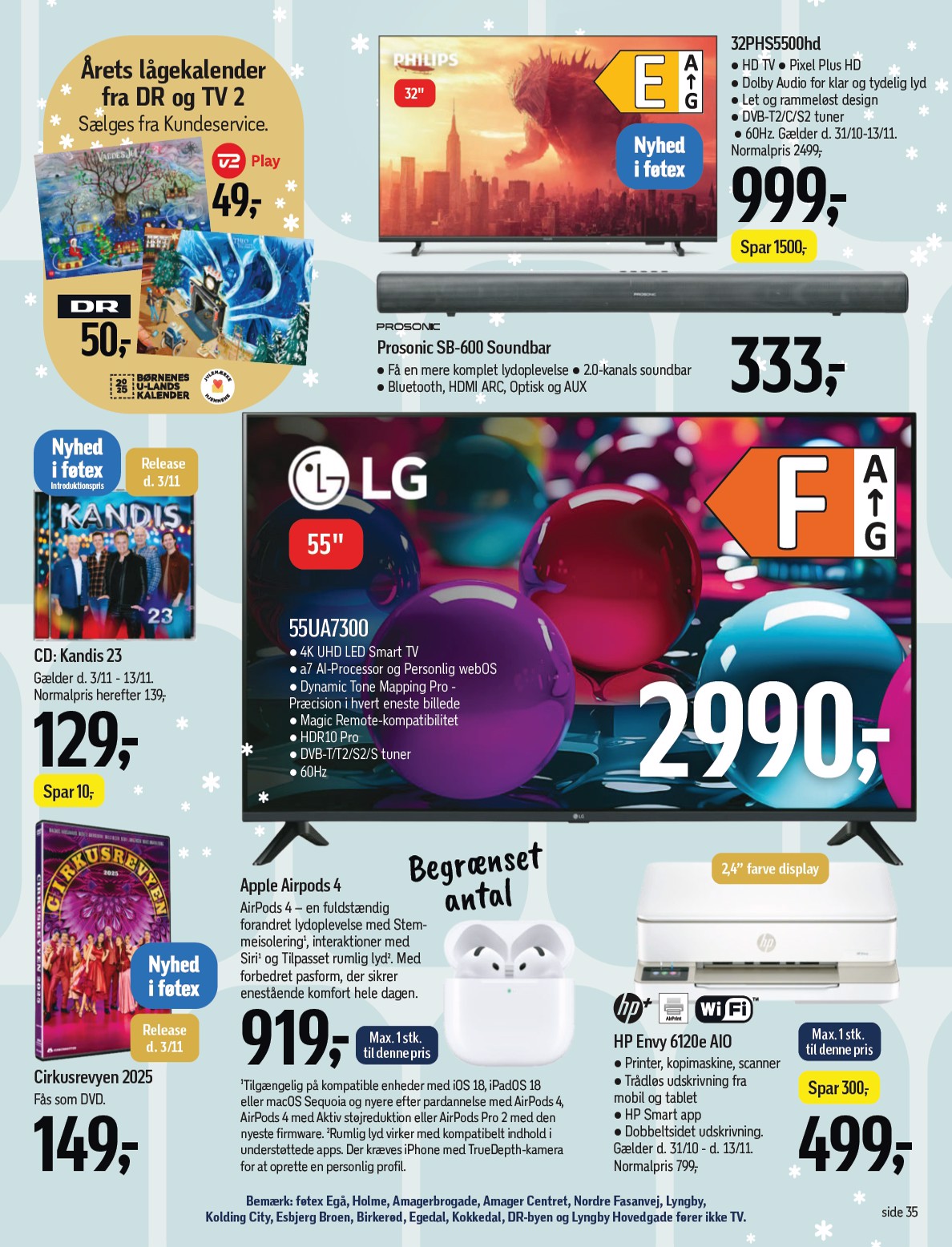 fotex - Føtex tilbudsavis gyldig fra 31.10. til 13.11. - page: 63 fotex - Føtex tilbudsavis gyldig fra 31.10. til 13.11. - page: 63