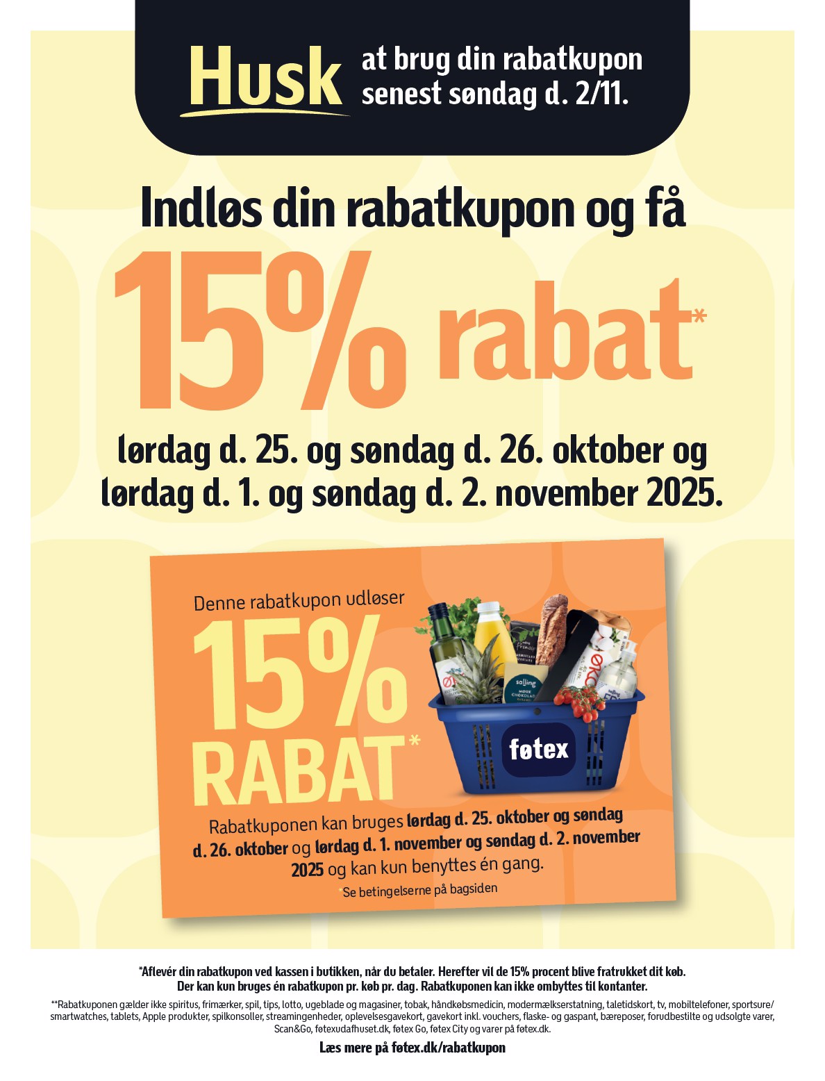 fotex - Føtex tilbudsavis gyldig fra 31.10. til 13.11. - page: 2 fotex - Føtex tilbudsavis gyldig fra 31.10. til 13.11. - page: 2