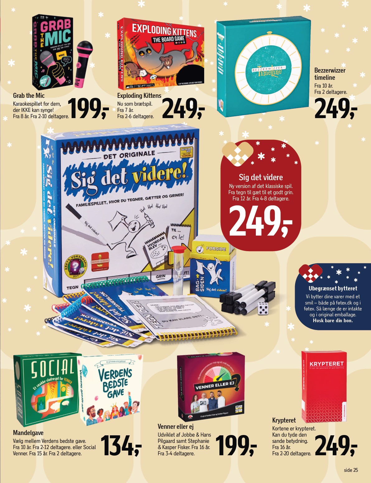 fotex - Føtex - Bøger og spil tilbudsavis gyldig fra 31.10. til 23.12. - page: 25