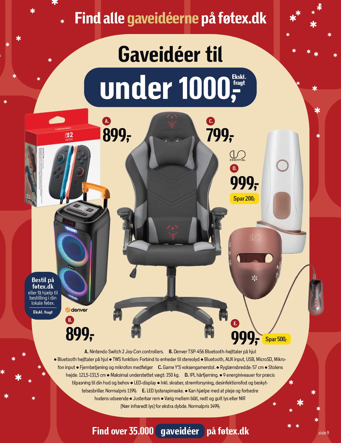 fotex - Føtex - Gaveidéer tilbudsavis gyldig fra 19.11. til 26.12. - page: 9