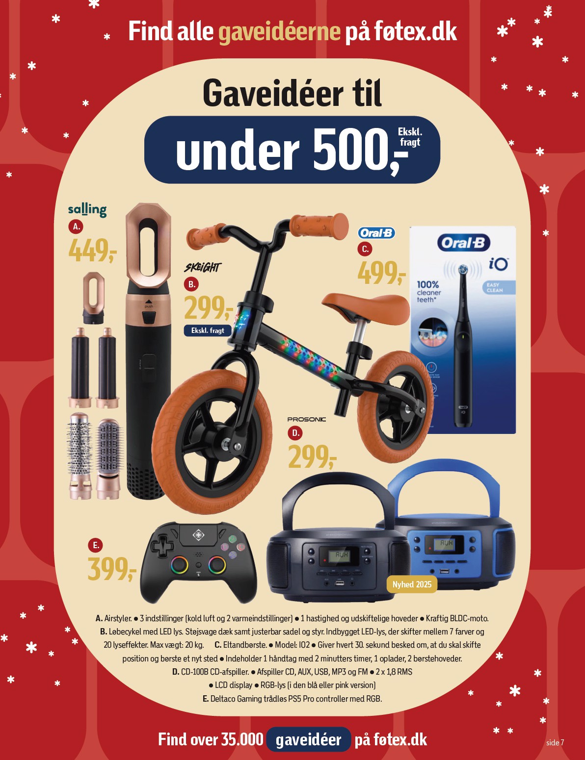 fotex - Føtex - Gaveidéer tilbudsavis gyldig fra 19.11. til 26.12. - page: 7