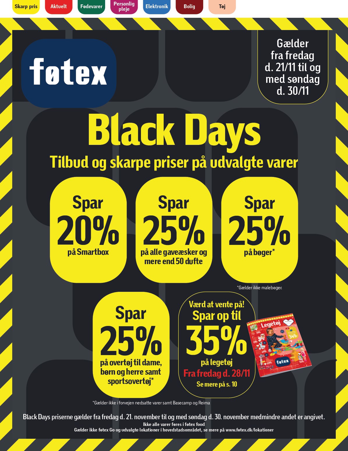 fotex - Føtex - Black days tilbudsavis gyldig fra 21.11. til 30.11.