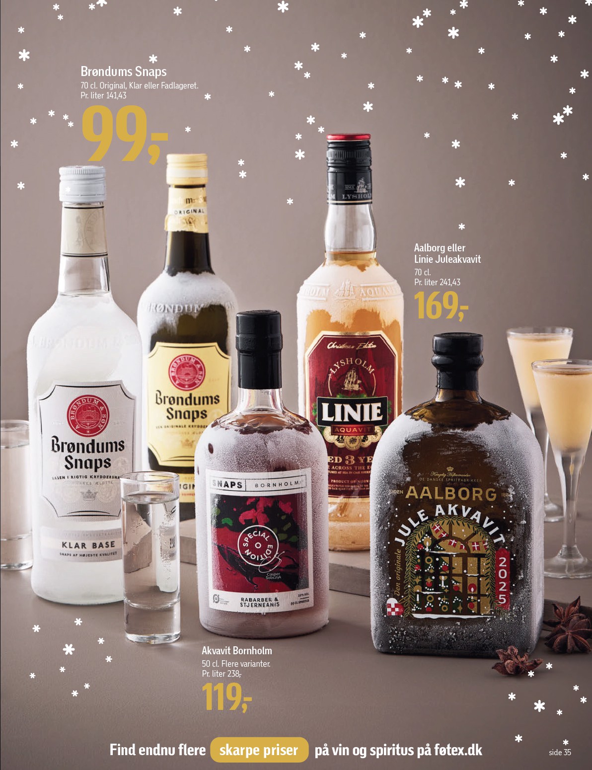 fotex - Føtex - Julens bedste flasker tilbudsavis gyldig fra 28.11. til 23.12. - page: 35