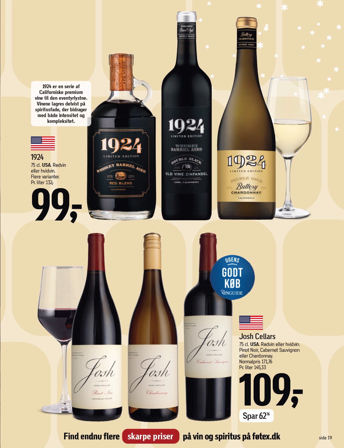 fotex - Føtex - Julens bedste flasker tilbudsavis gyldig fra 28.11. til 23.12. - page: 19