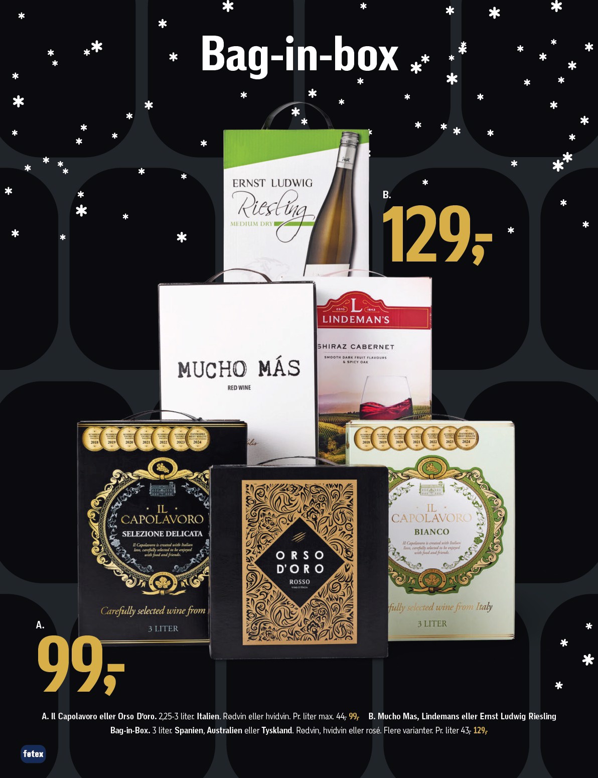 fotex - Føtex - Julens bedste flasker tilbudsavis gyldig fra 28.11. til 23.12. - page: 24