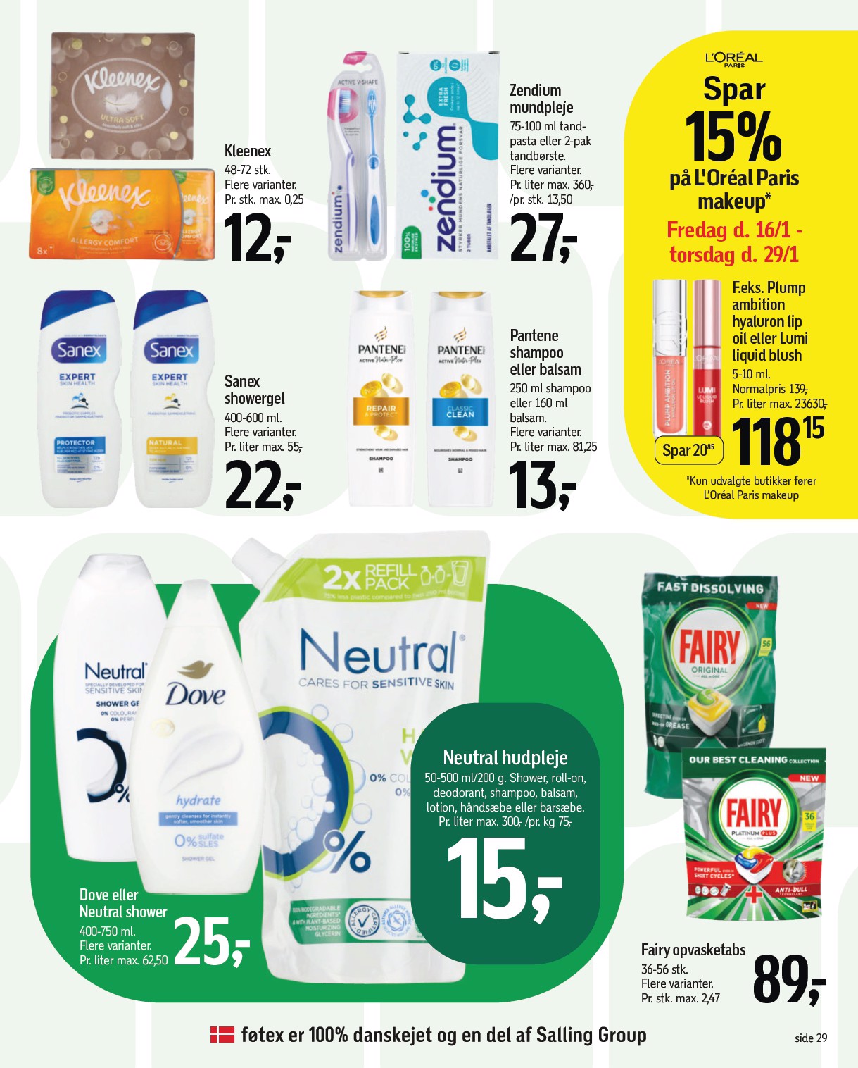 fotex - Føtex tilbudsavis gyldig fra 16.01. til 29.01. - page: 47