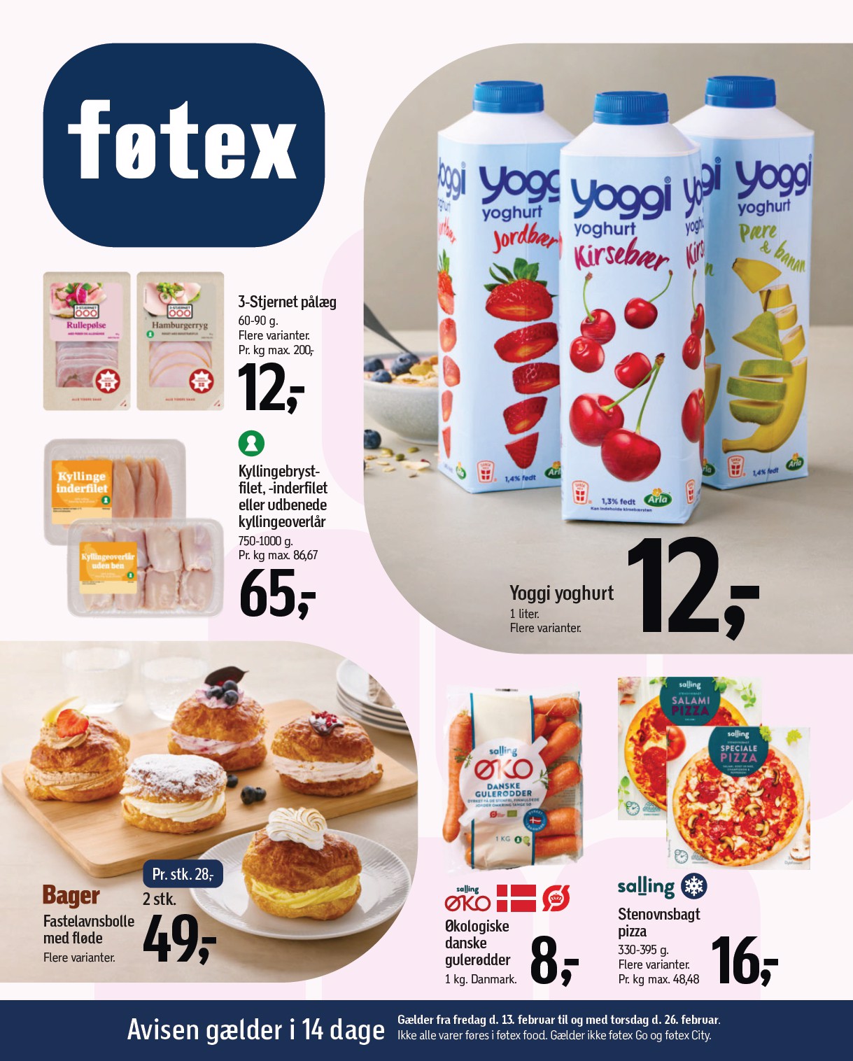 fotex - Føtex tilbudsavis gyldig fra 13.02.2026 til 26.02.2026 - page: 1