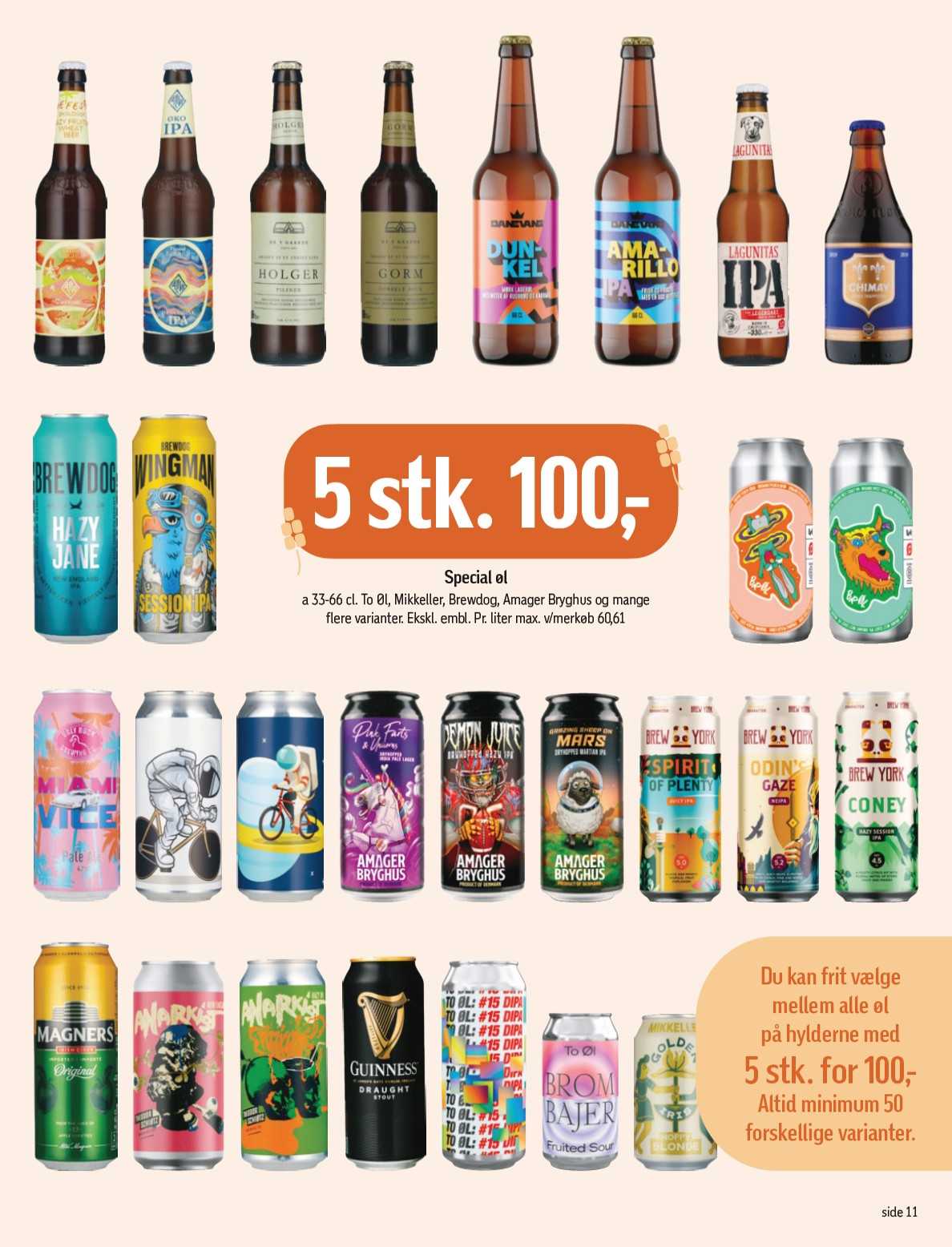 fotex - Føtex - Forårets bedste flasker tilbudsavis gyldig fra 27.02.2026 til 19.03.2026 - page: 11