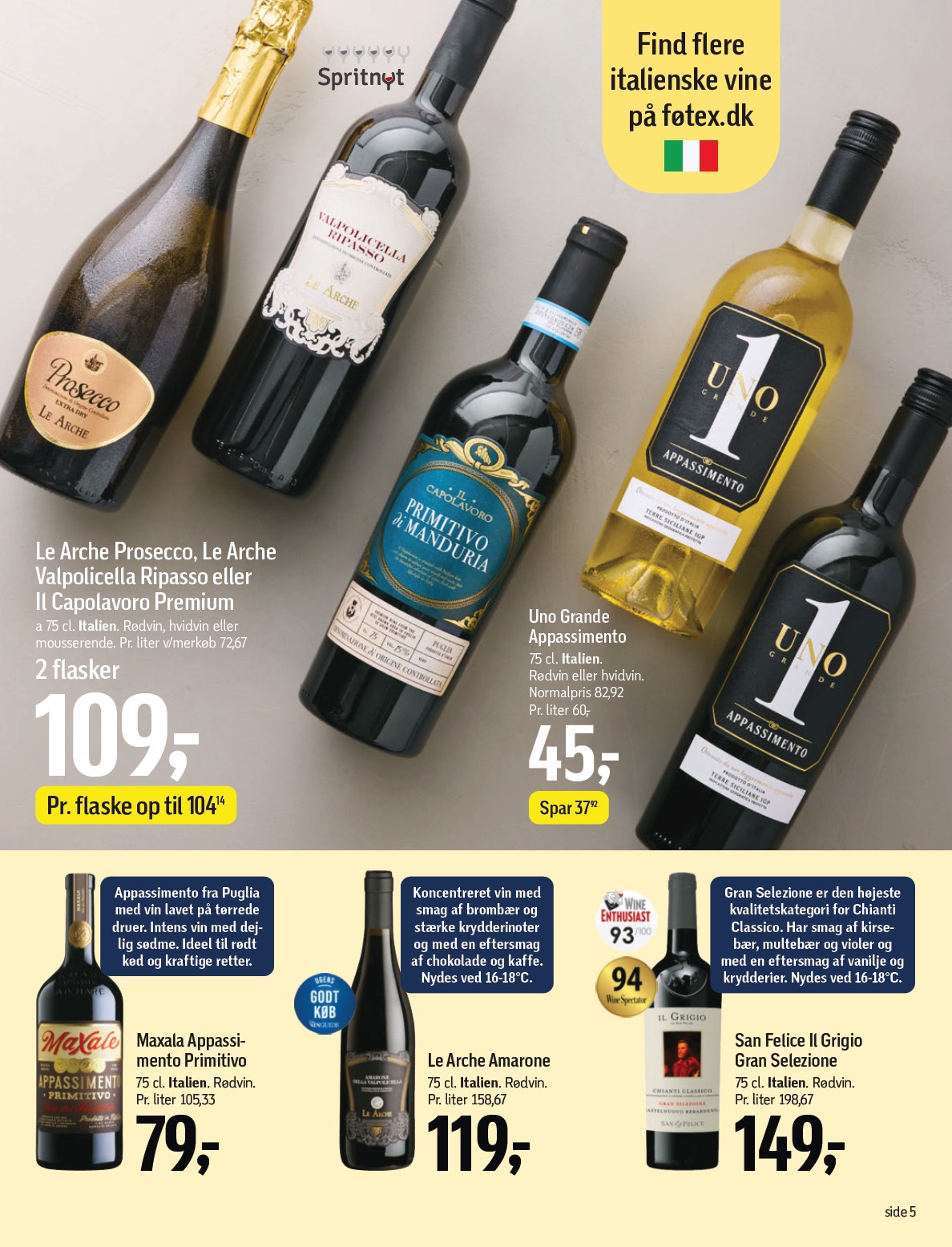 fotex - Føtex - Forårets bedste flasker tilbudsavis gyldig fra 27.02.2026 til 19.03.2026 - page: 5