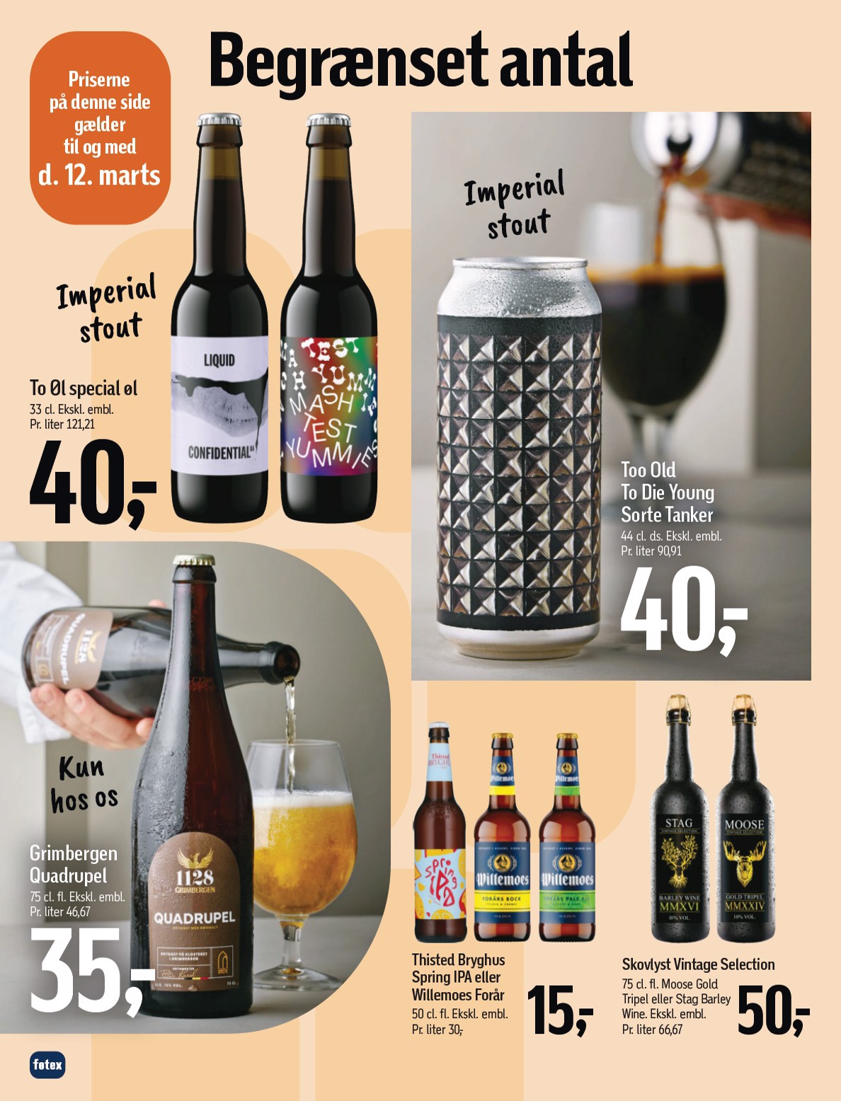 fotex - Føtex - Forårets bedste flasker tilbudsavis gyldig fra 27.02.2026 til 19.03.2026 - page: 10
