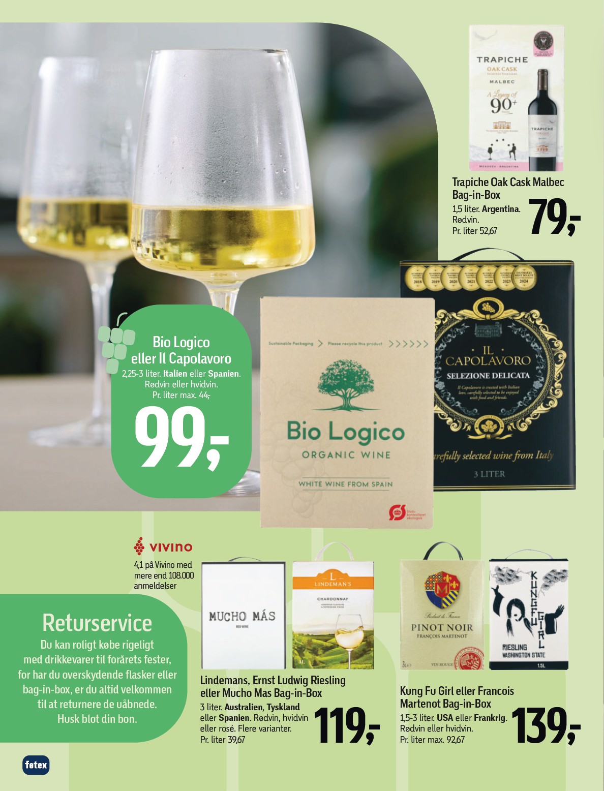 fotex - Føtex - Forårets bedste flasker tilbudsavis gyldig fra 27.02.2026 til 19.03.2026 - page: 6